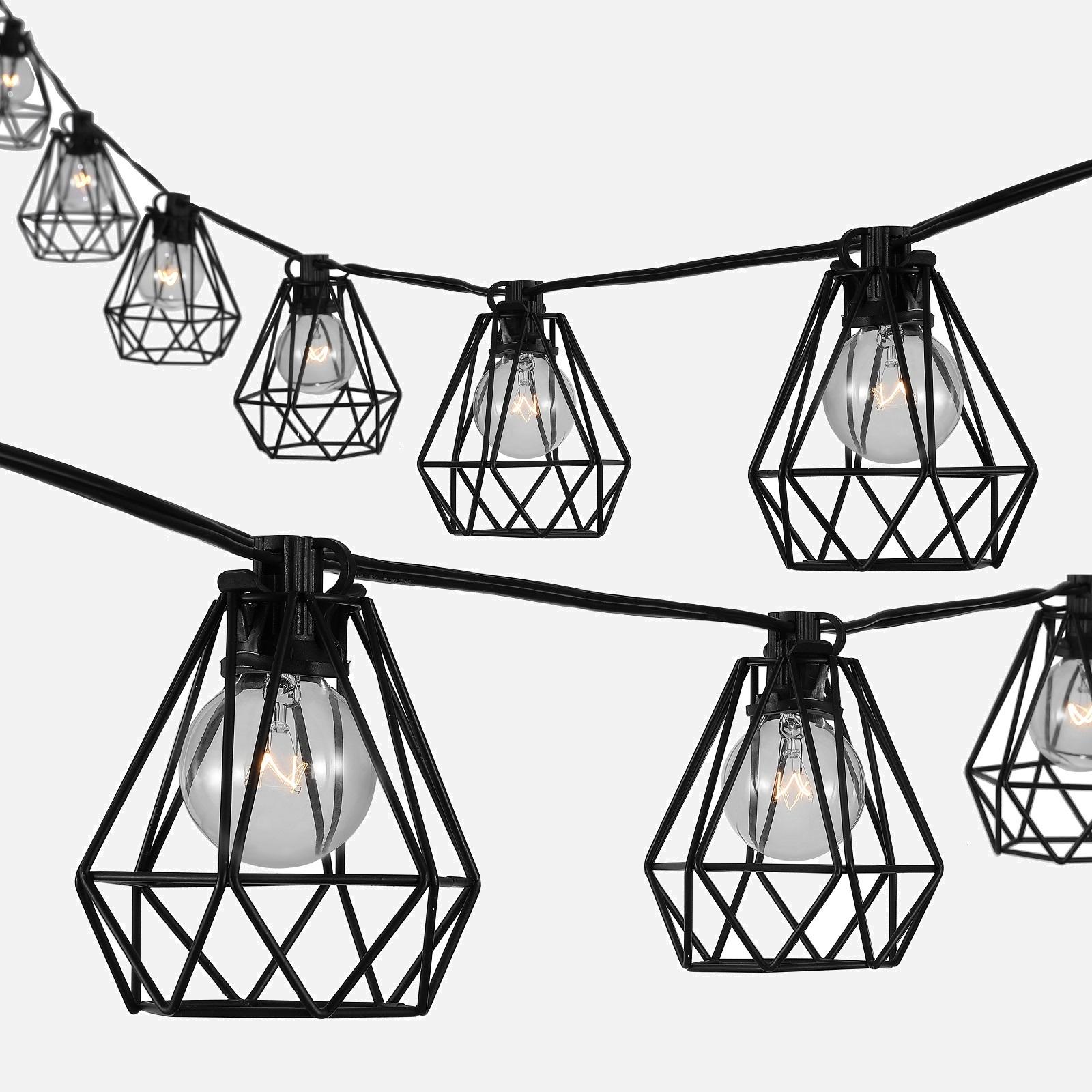 10' Incandescent Cage String Lights