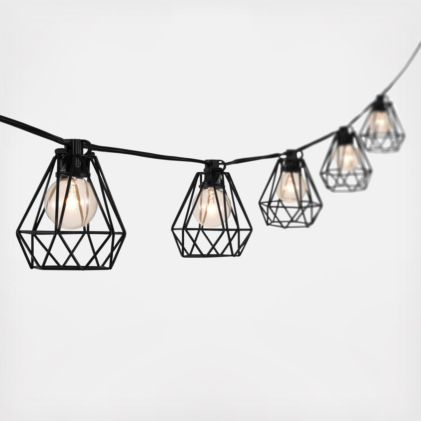 10' Incandescent Cage String Lights