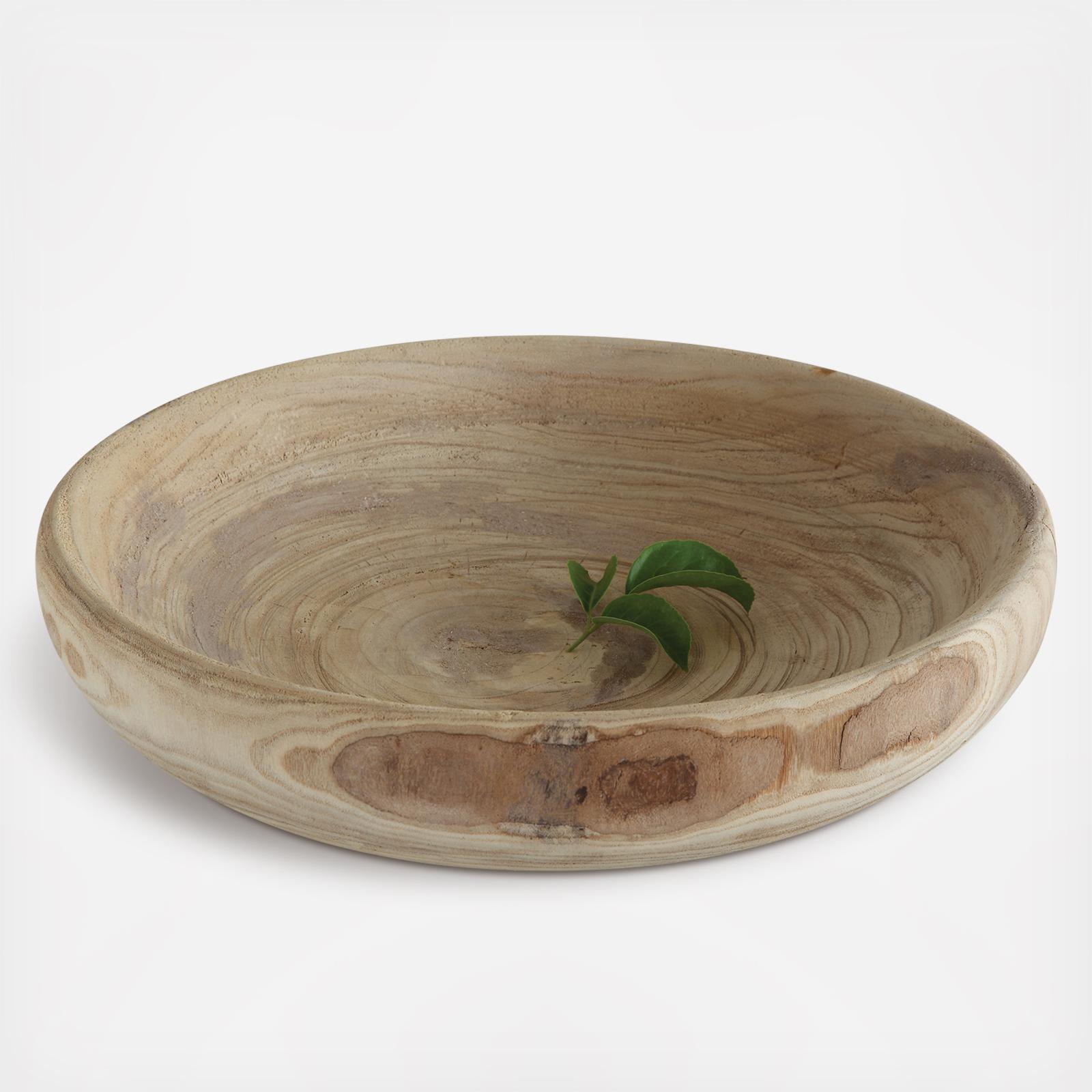 Decorative Paulownia Wood Bowl
