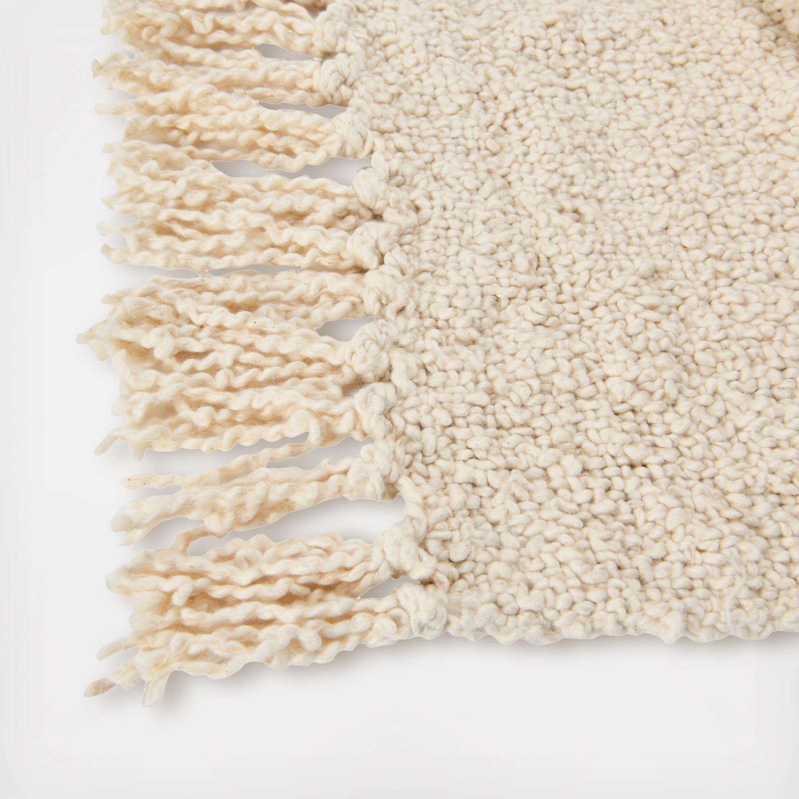 Boucle Fringe Throw