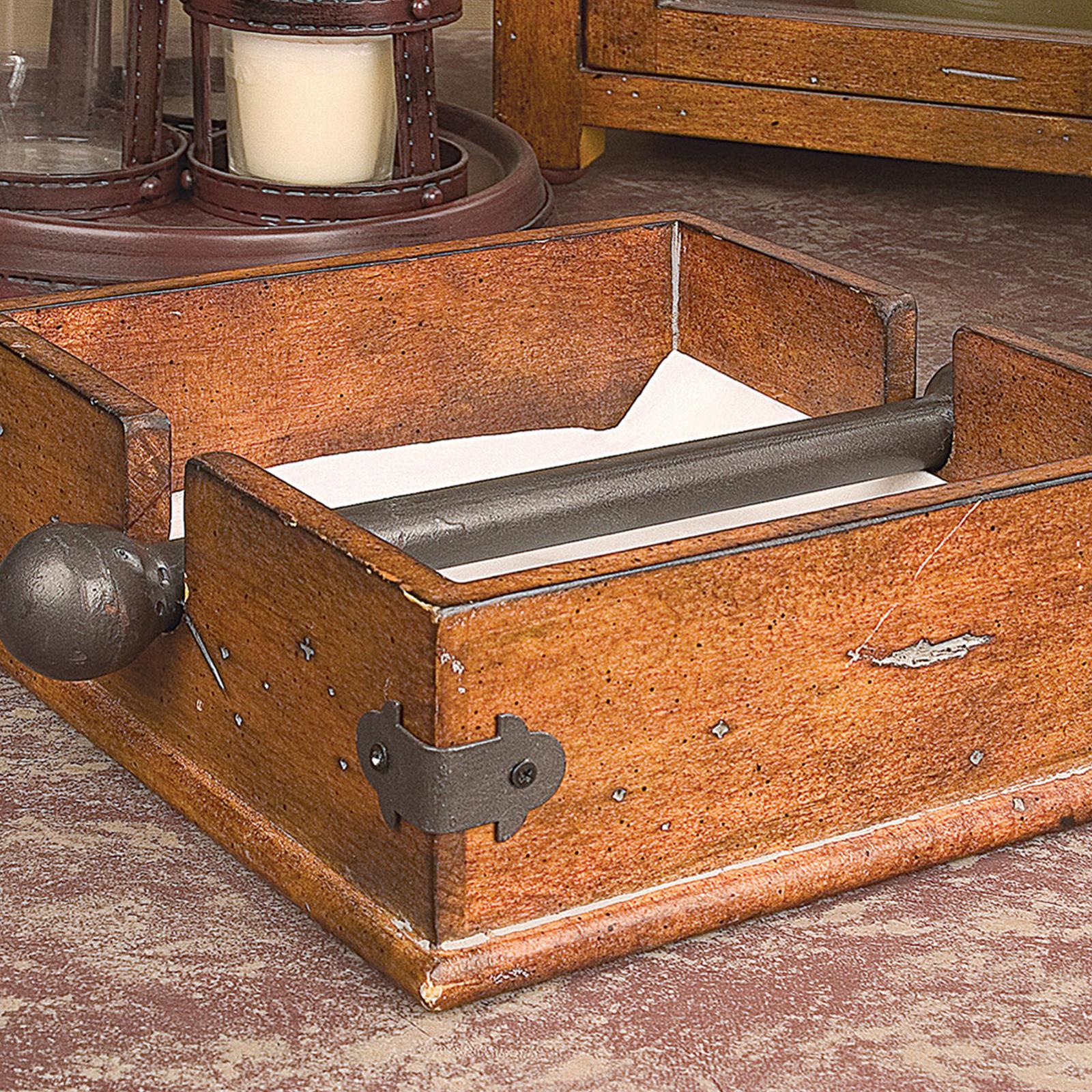 Rustic Napkin Holder