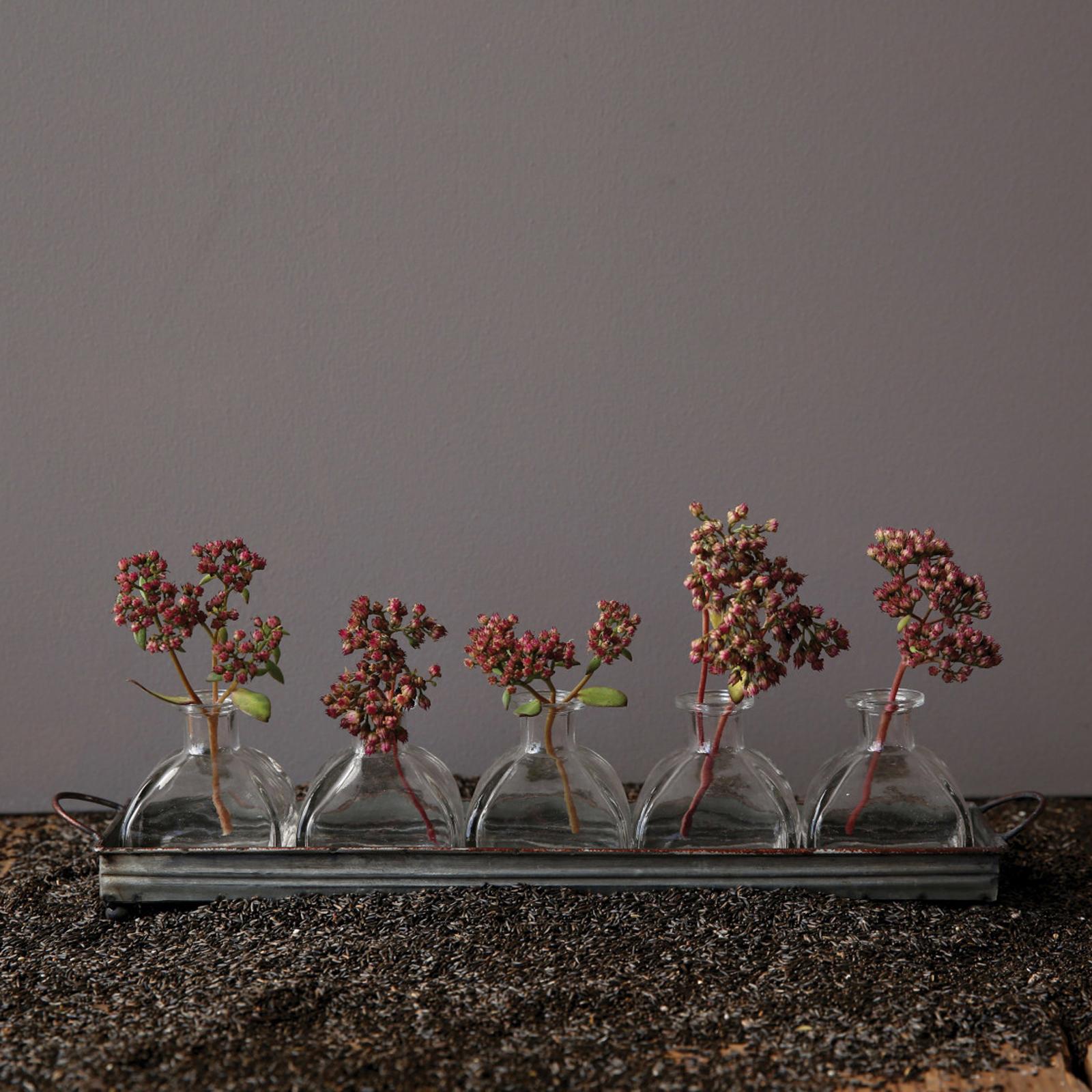 6-Piece Decorative Tray and Vase Set