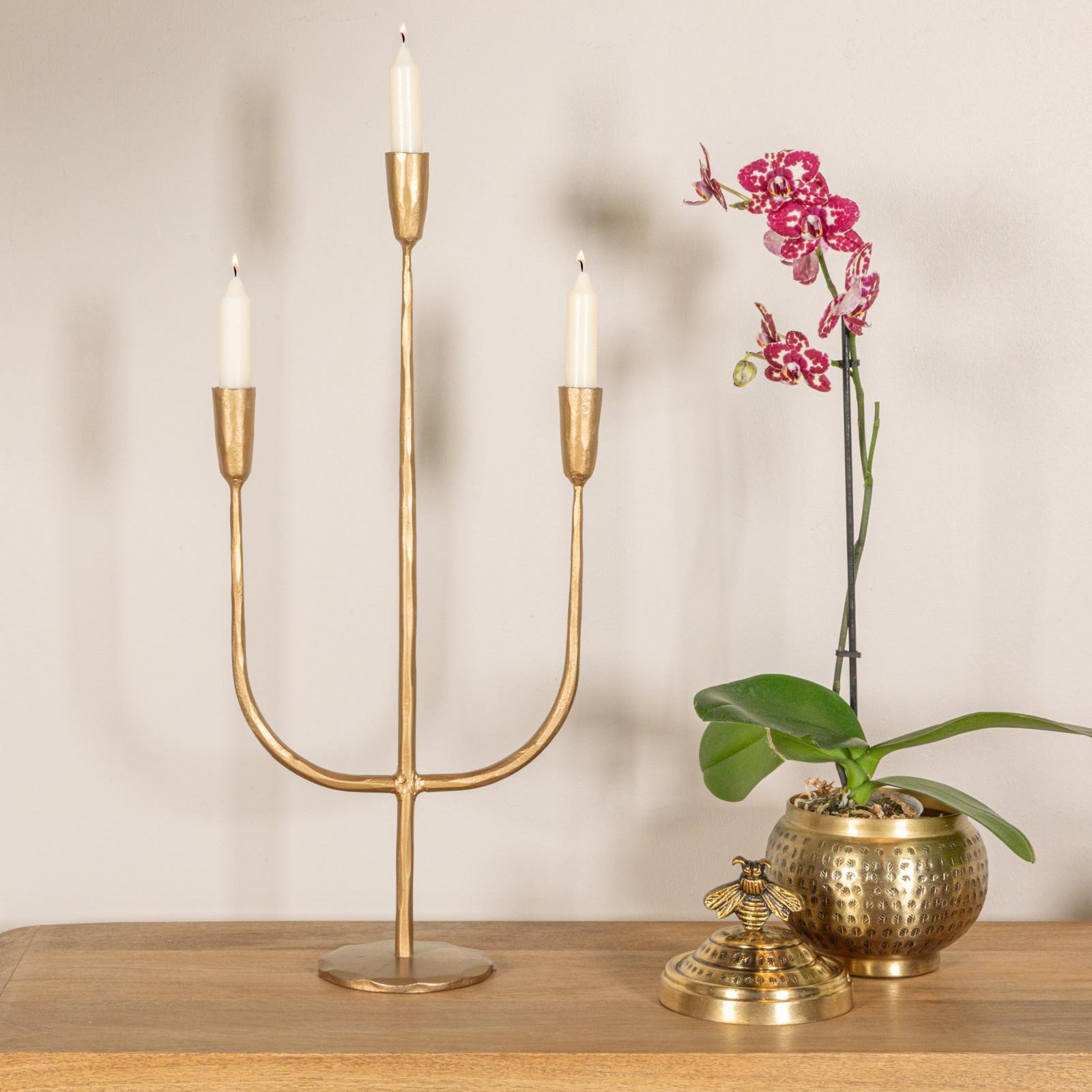 Hand-Forged Antique Candelabra