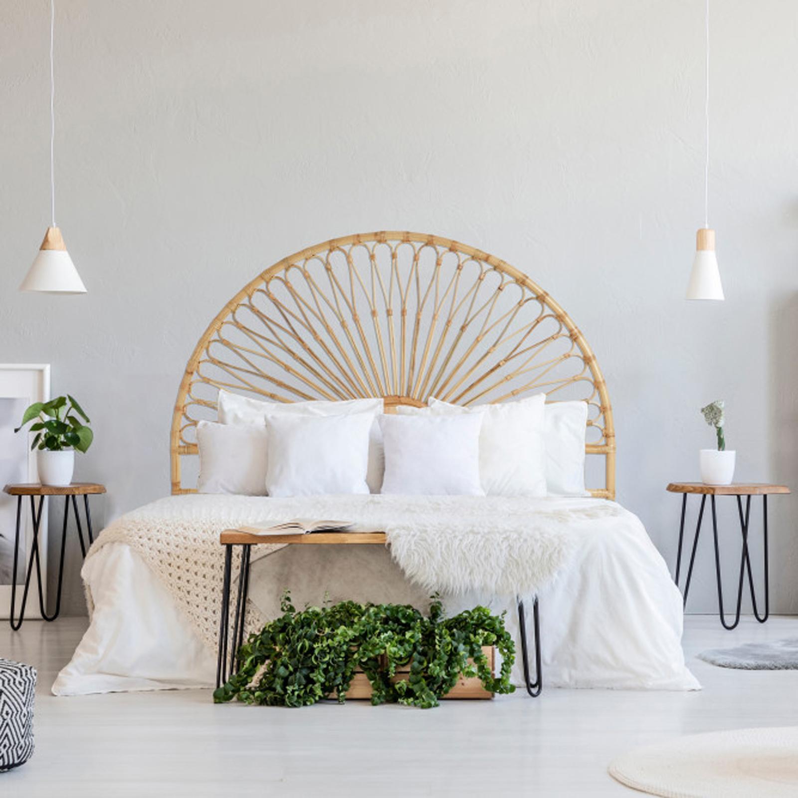 Rattan Sunrise Headboard