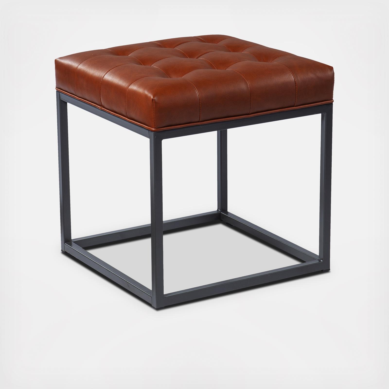 Ciarin Square Upholstered Ottoman