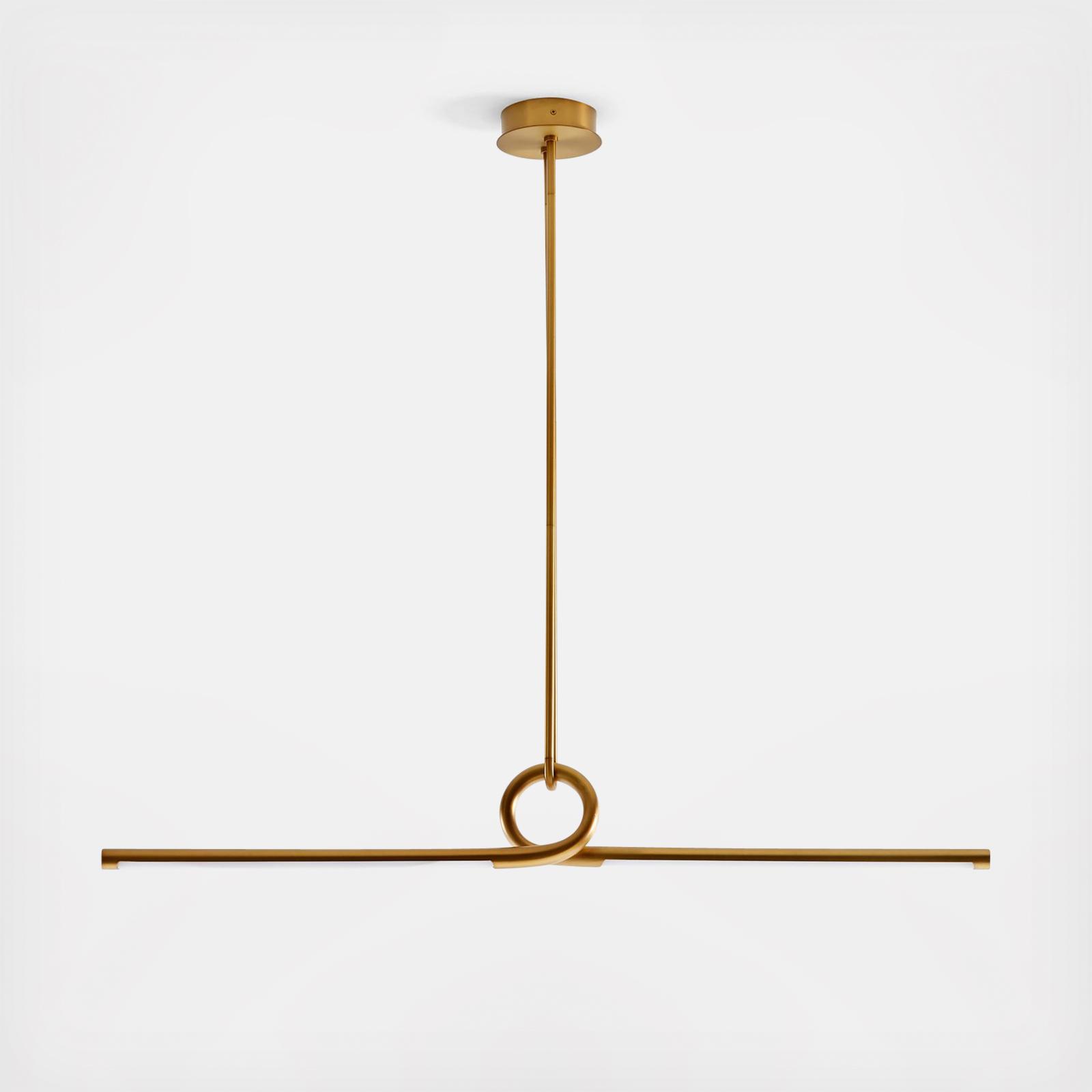 Beau Loop Linear Pendant Light