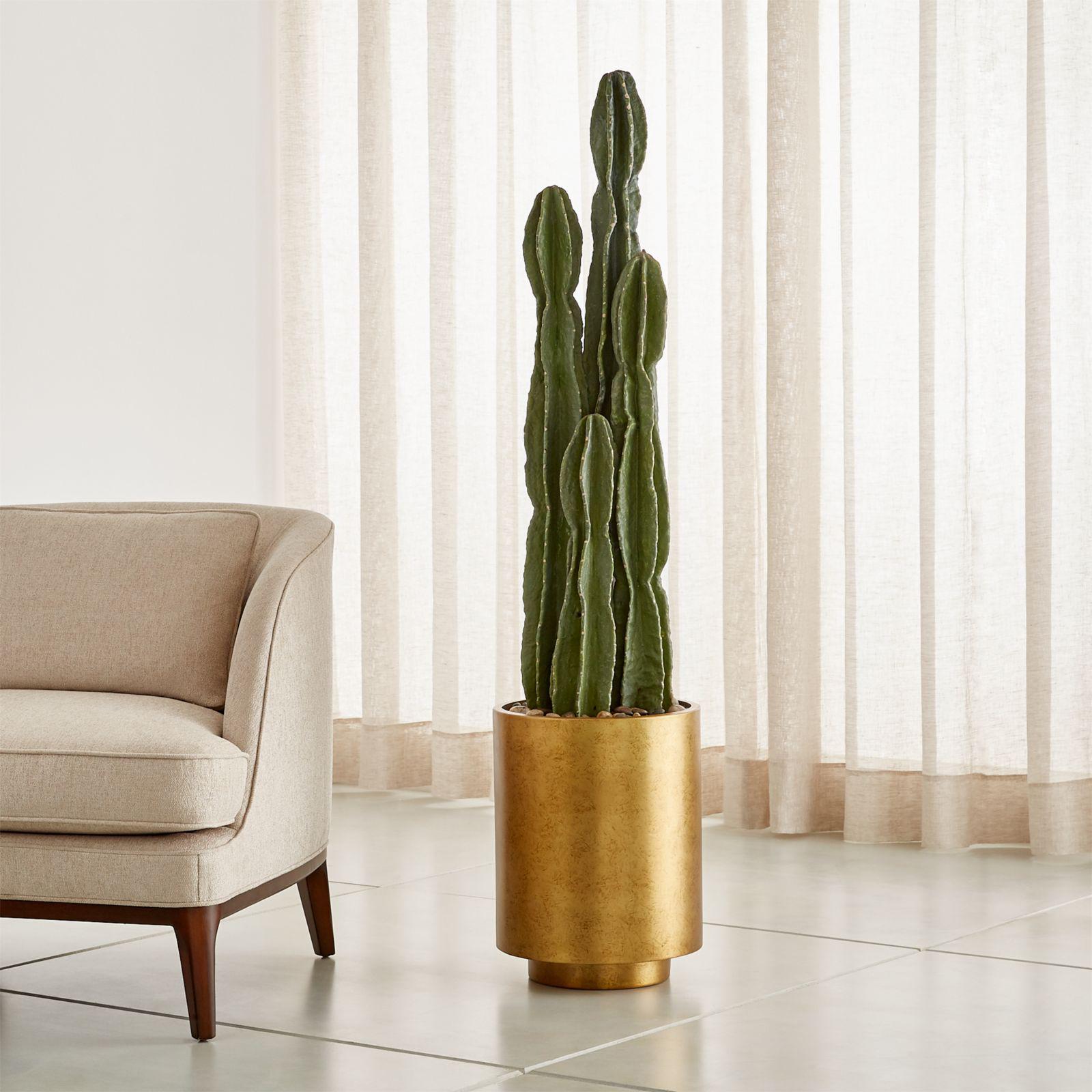 Artificial Potted Cactus