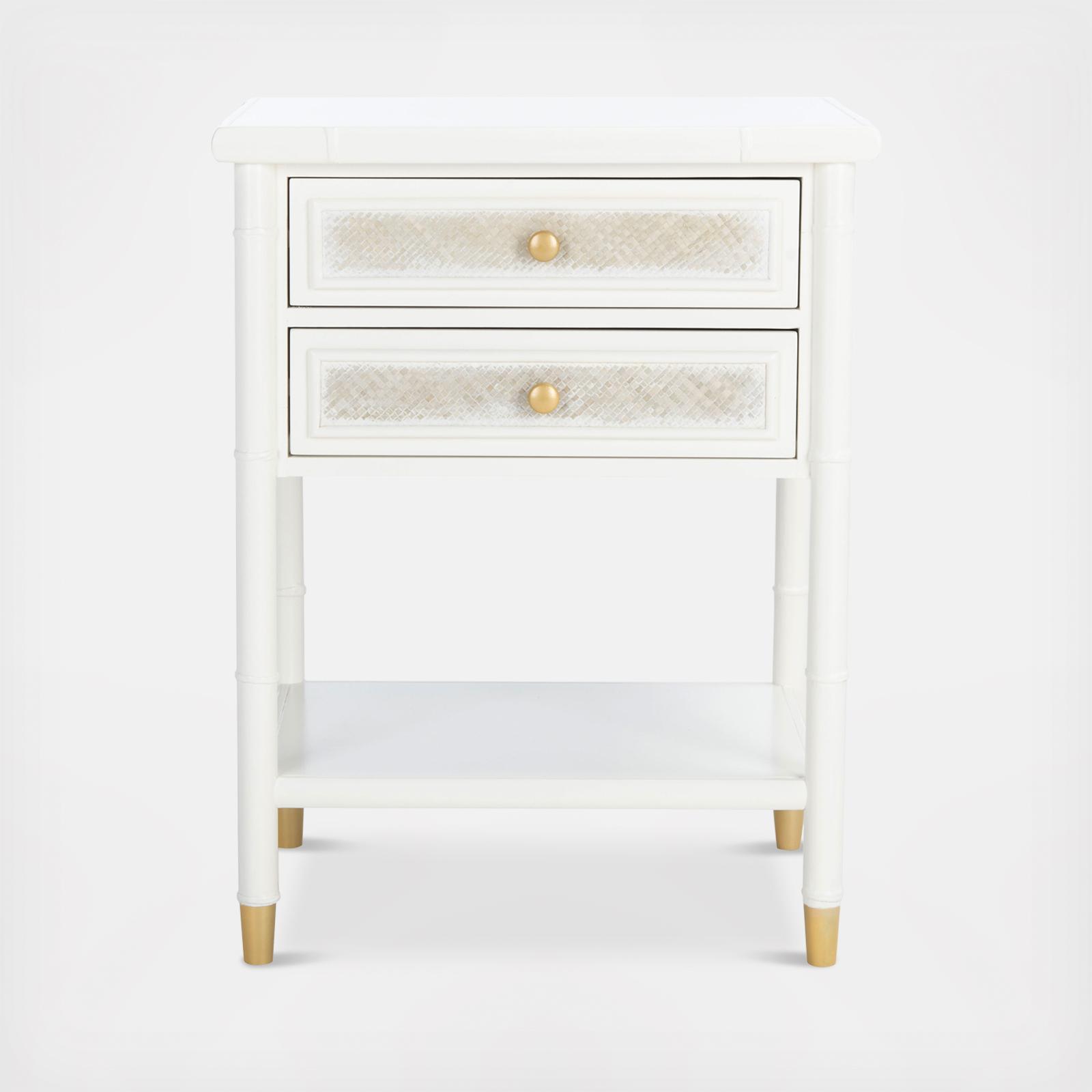 Ahab 2-Drawer Accent Table