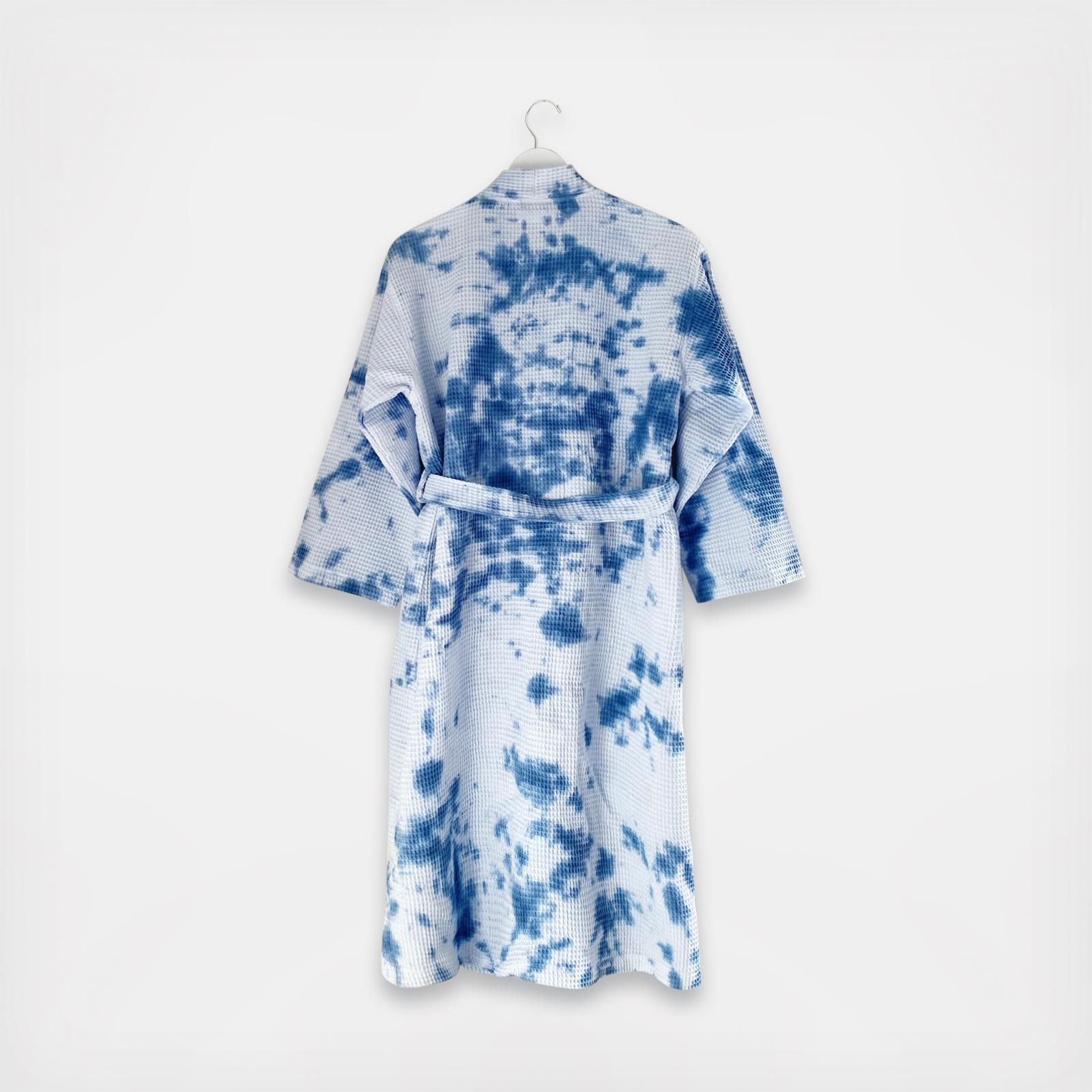 Blue Waffle Robe
