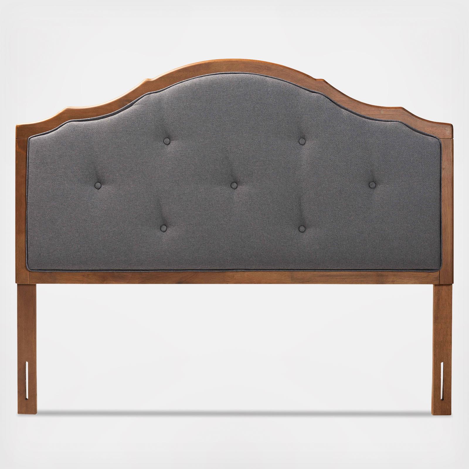 Gala Vintage Upholstered Arched Headboard