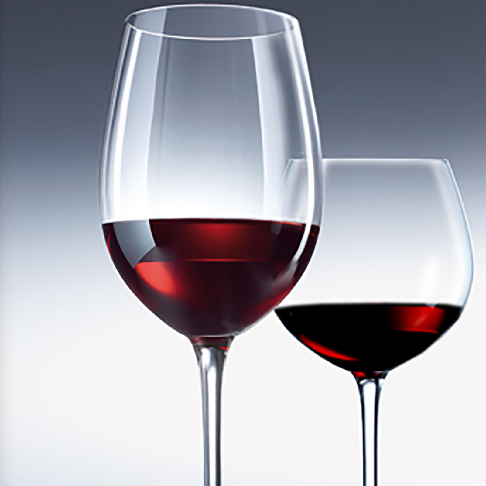 Classico Claret Burgundy Wine Glass, Set of 6