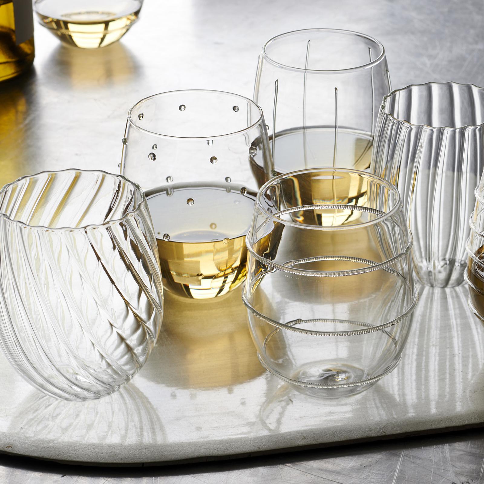 Livenza Stemless Wine Glasses, Set of 6