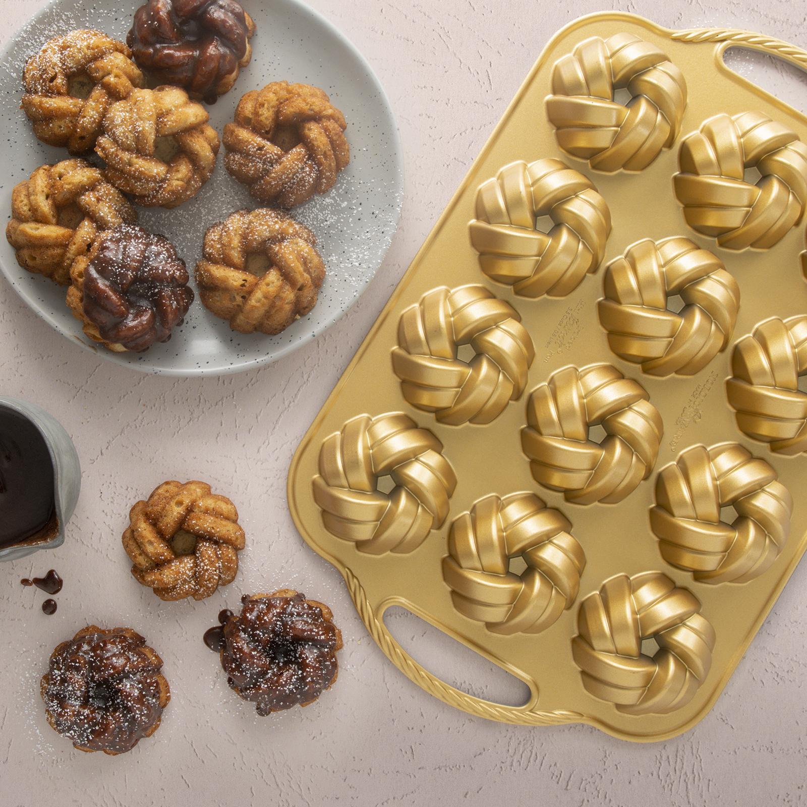 75th Anniversary Braided Bundt Bites Pan