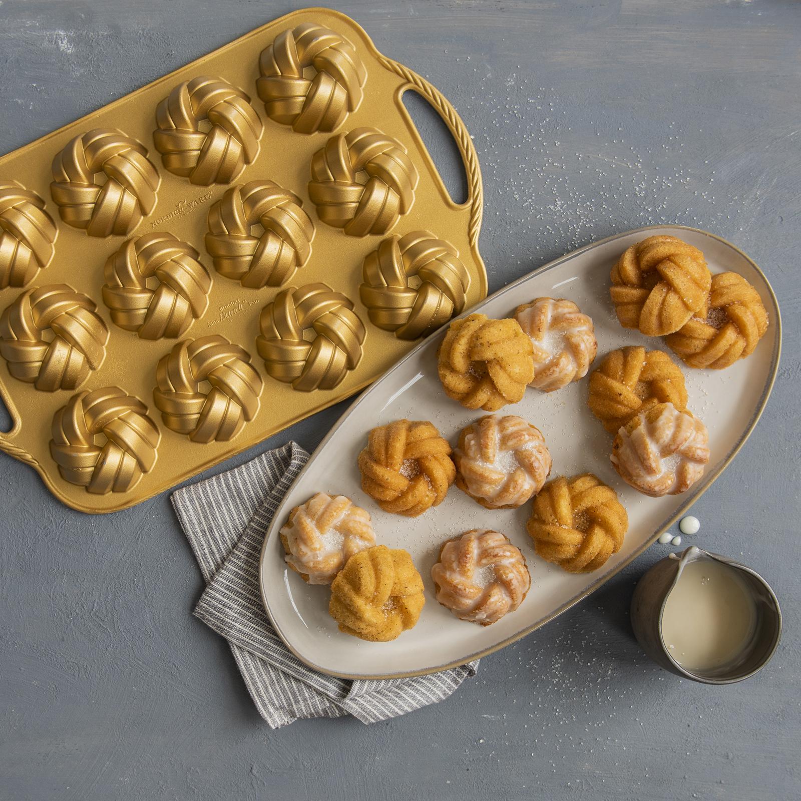 75th Anniversary Braided Bundt Bites Pan