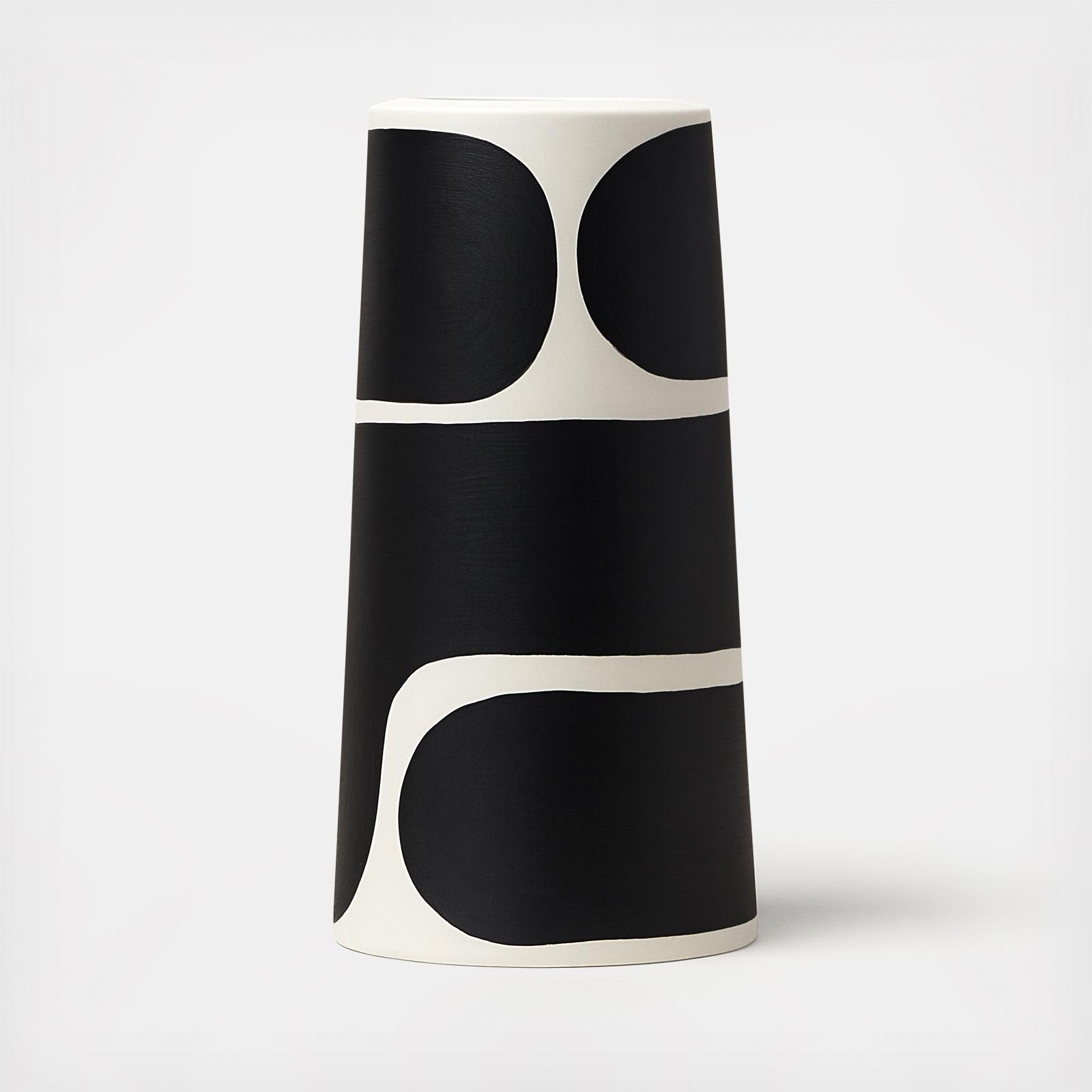 Color Block Pillar Vase