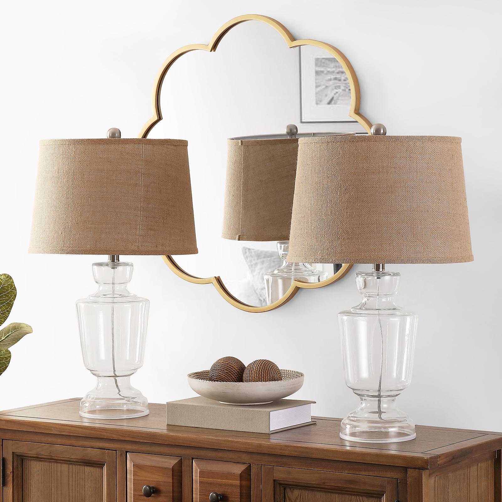 Amby Glass Table Lamp, Set of 2