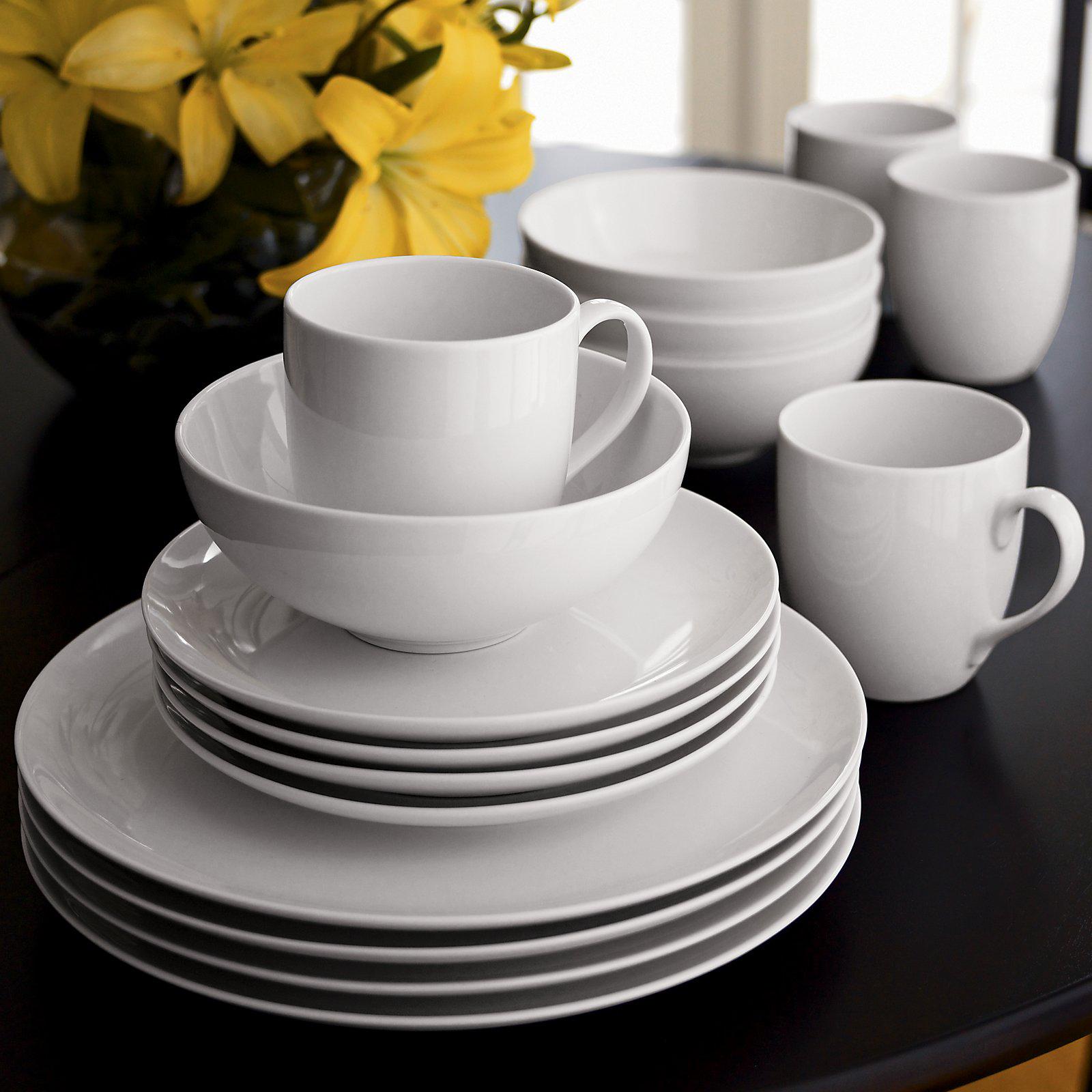 Aspen 16-Piece Dinnerware Set, Service for 4