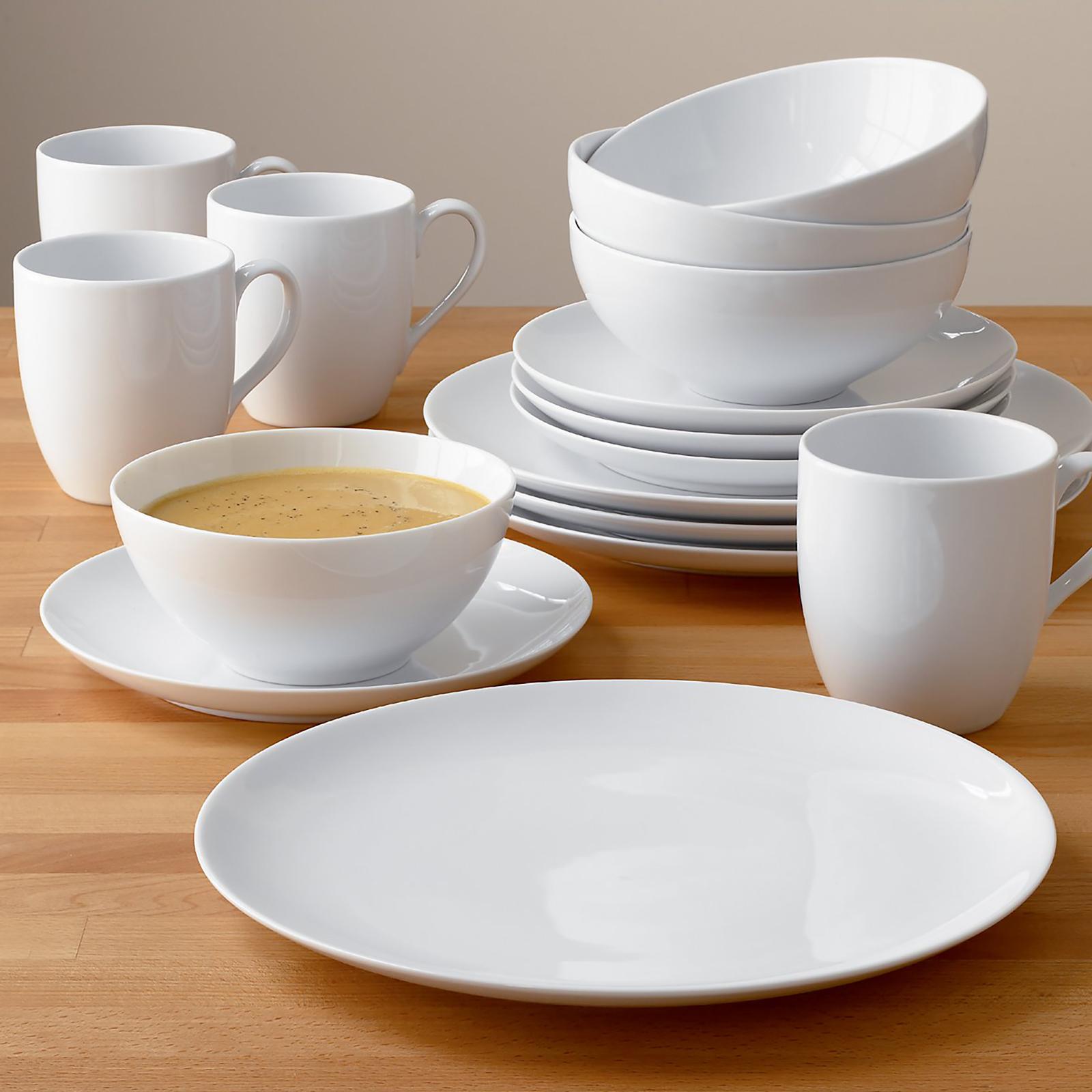 Aspen 16-Piece Dinnerware Set, Service for 4