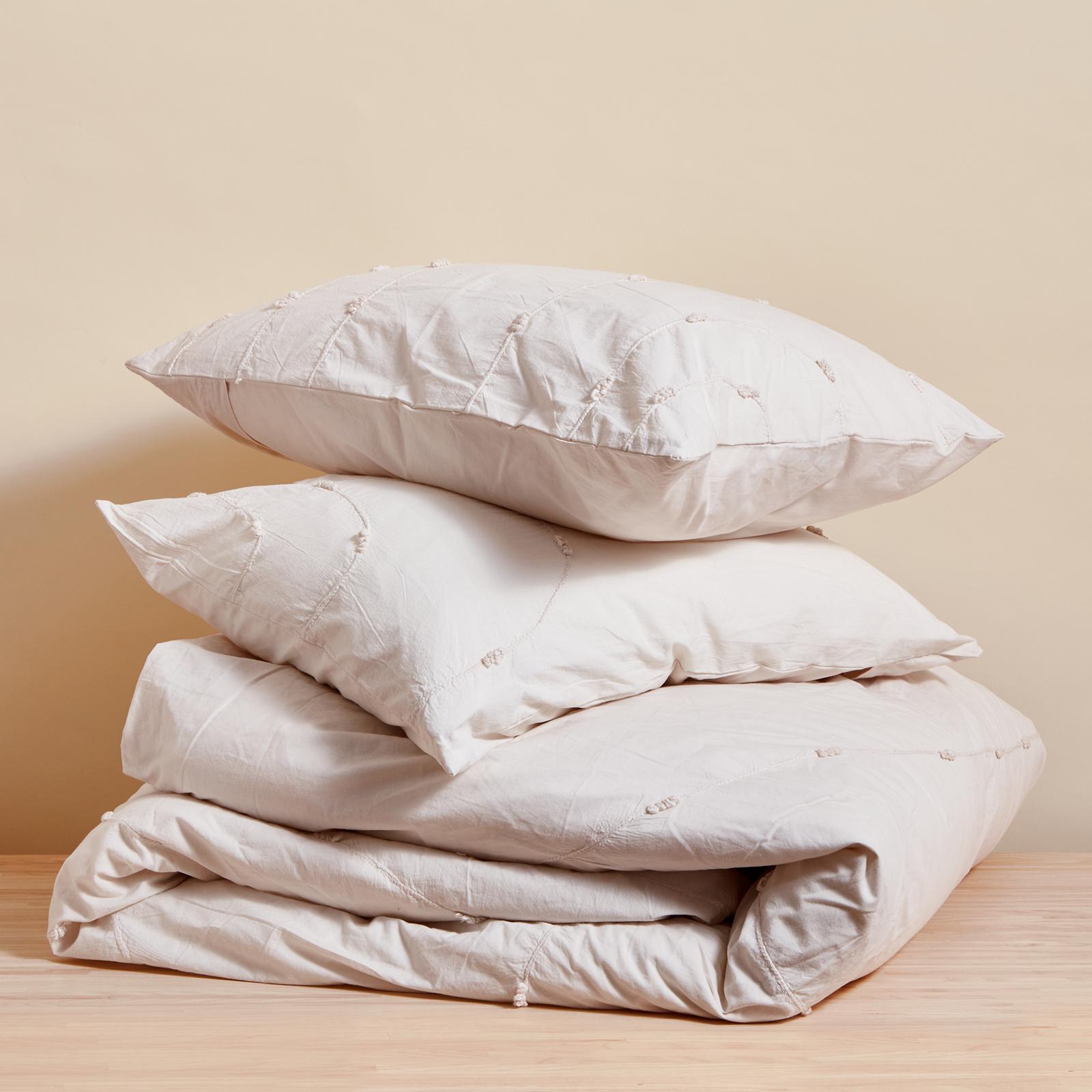 Cove Cotton 3-Piece Duvet Set