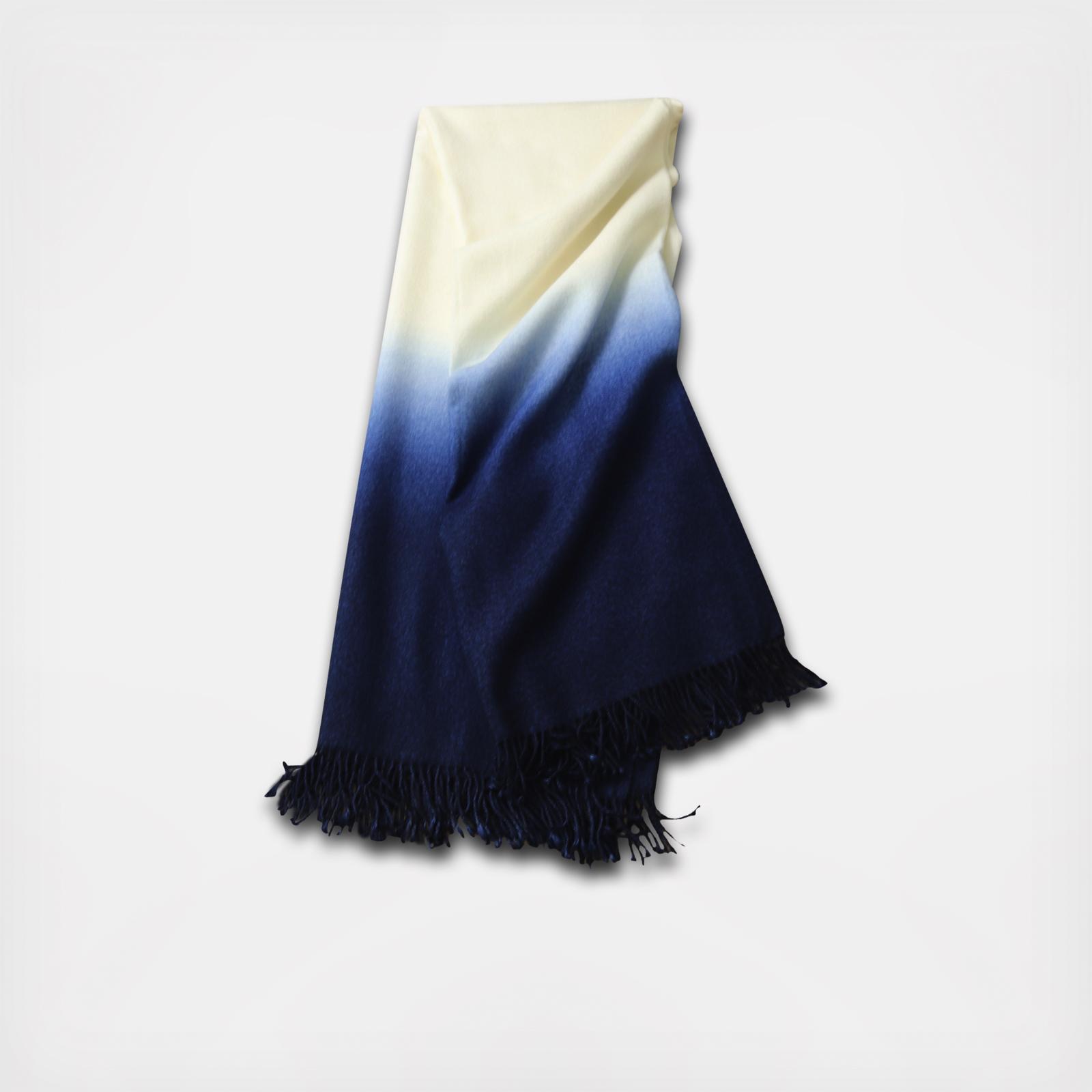 Dip Dyed Throw