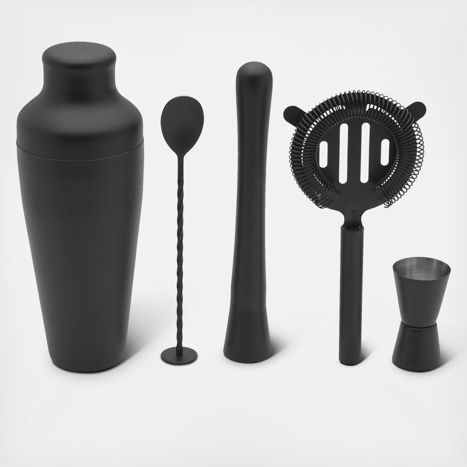 Noir 5-Piece Bar Tool Set