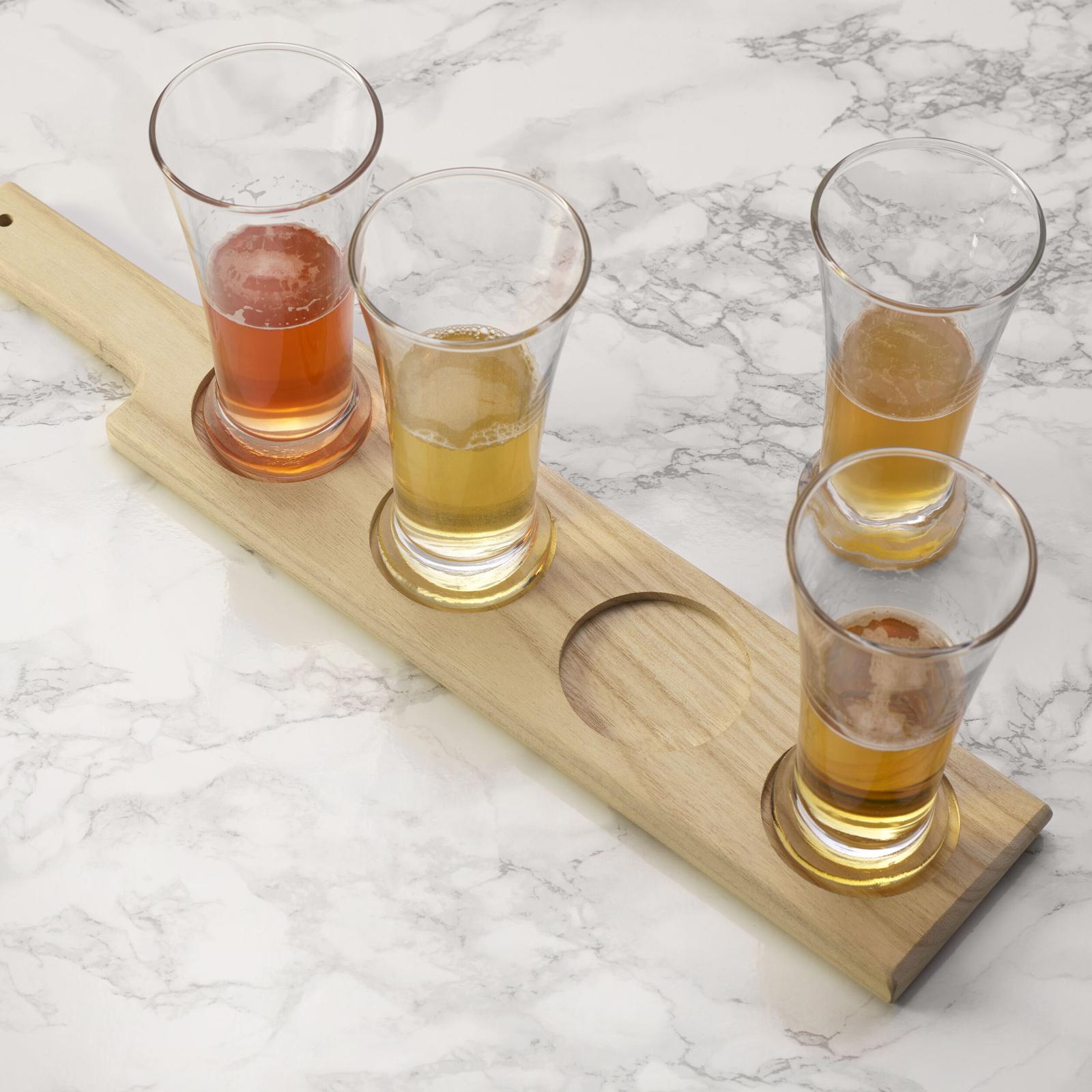 5-Piece Beer Flight Tasting Board