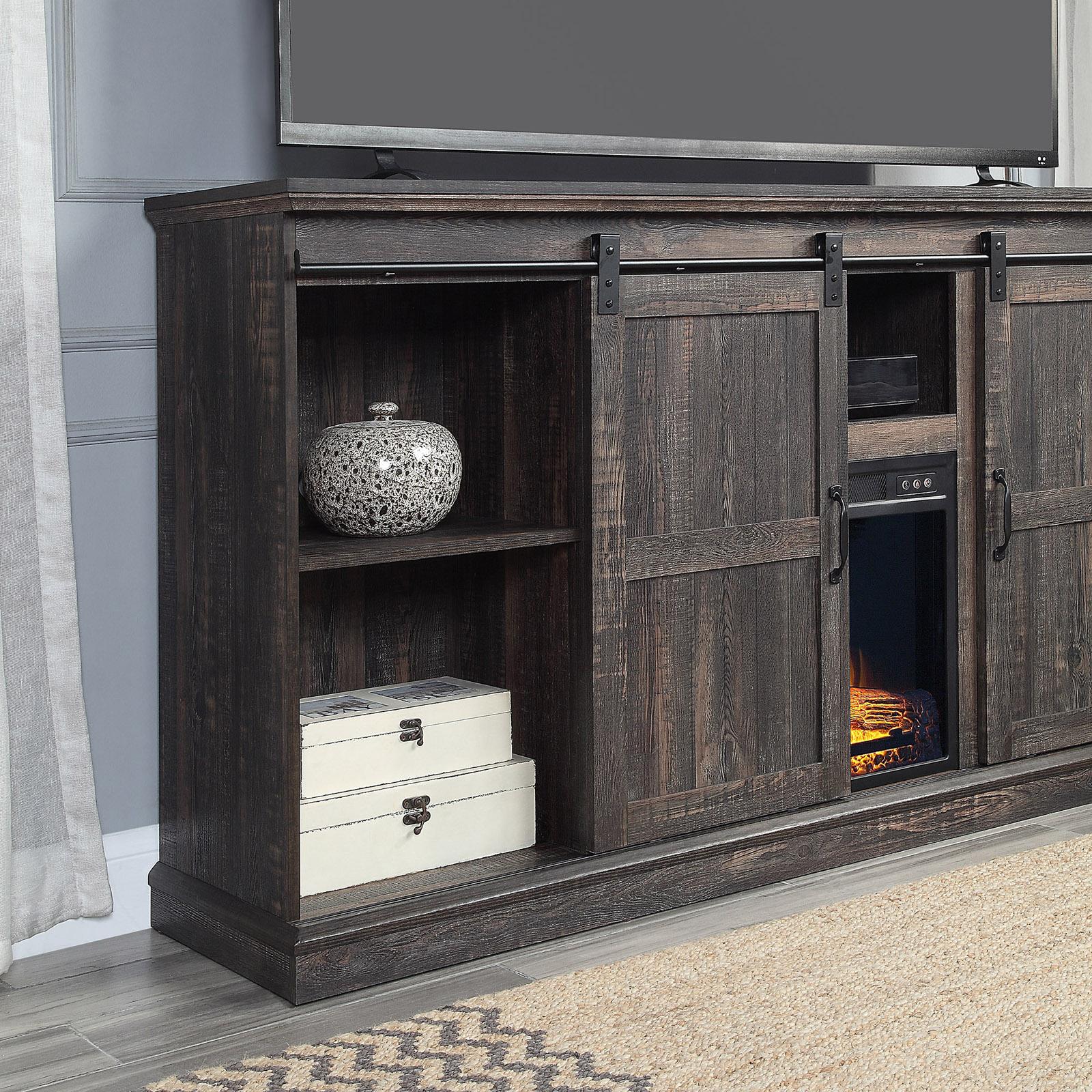 Myrtle Sliding Door Fireplace