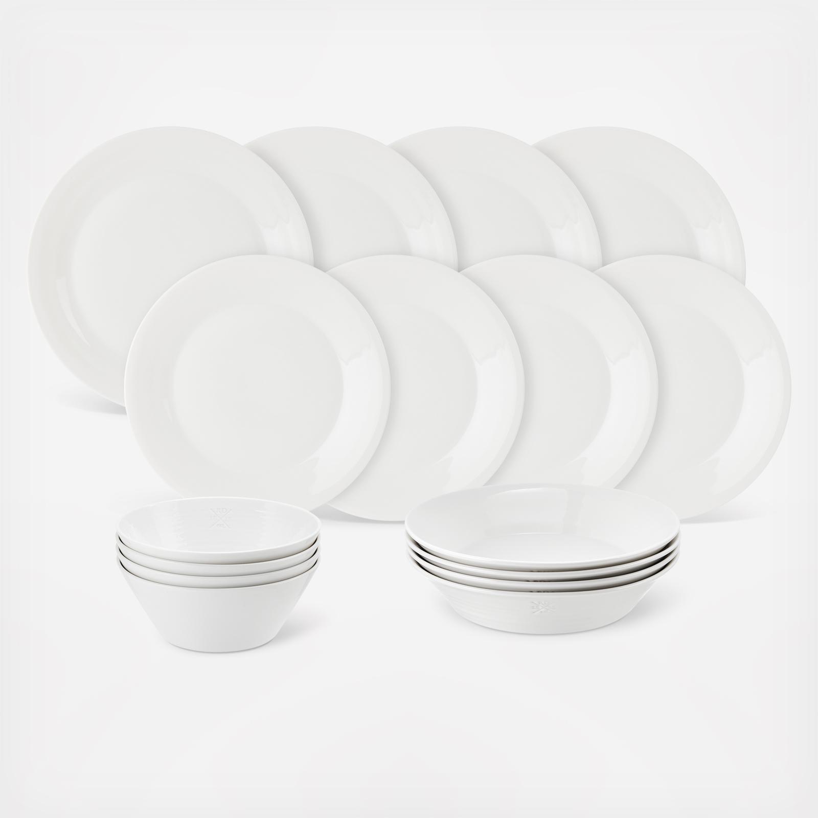 1815 Pure 16-Piece Dinnerware Set, Service for 4