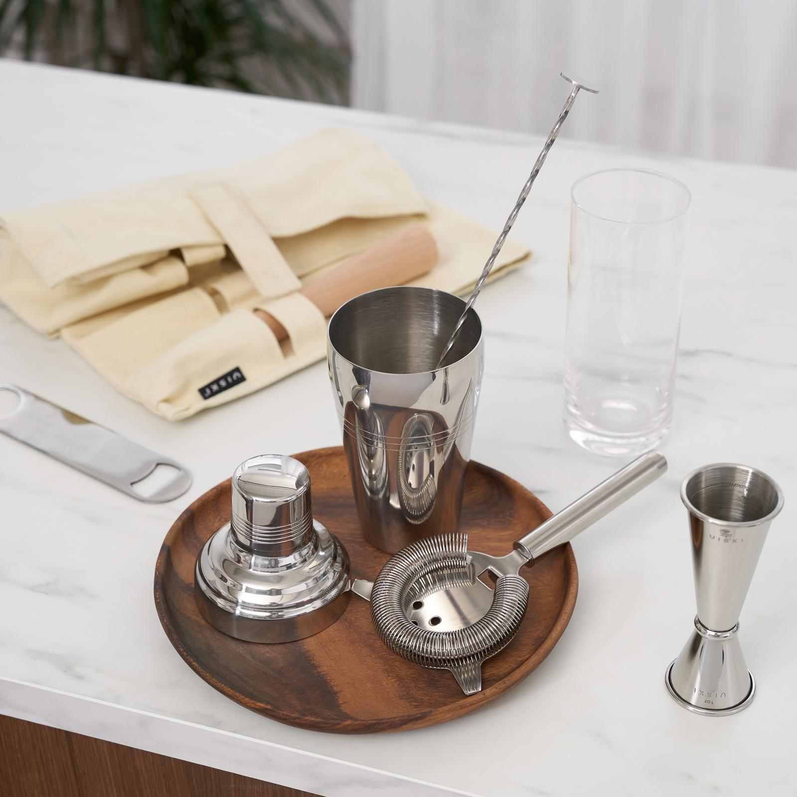 6-Piece Travel Bar Tools Kit with Bag