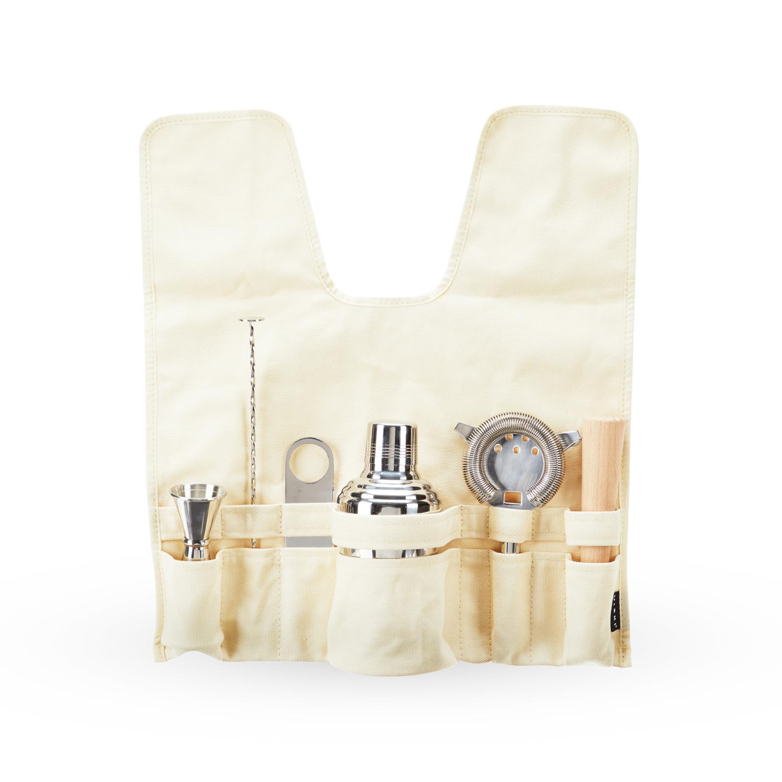 6-Piece Travel Bar Tools Kit with Bag