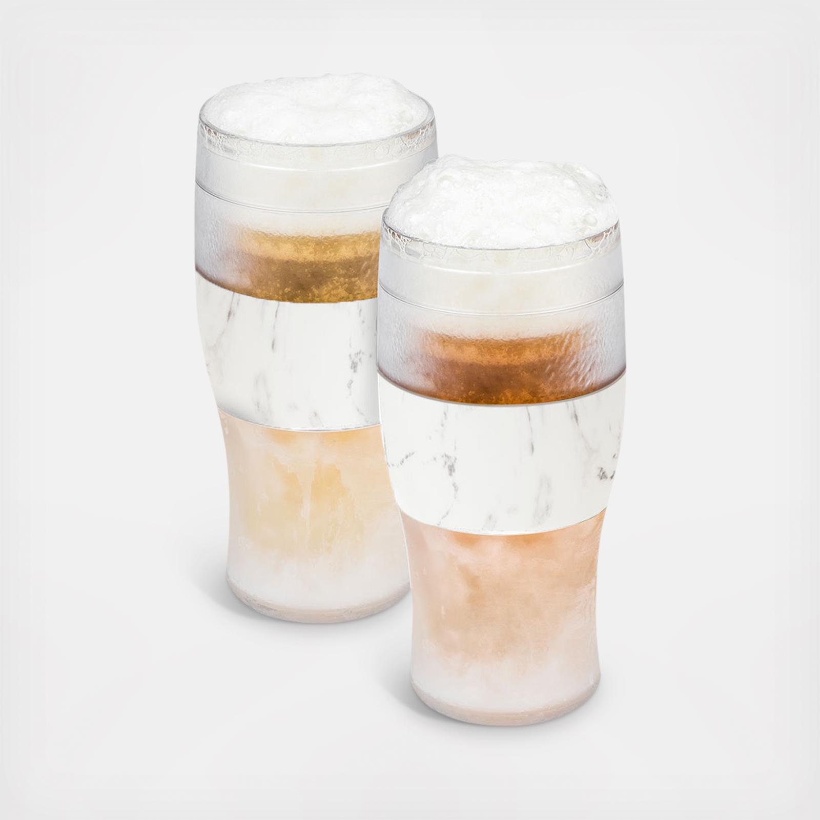 Beer Freeze Cooling Cup Set of 2