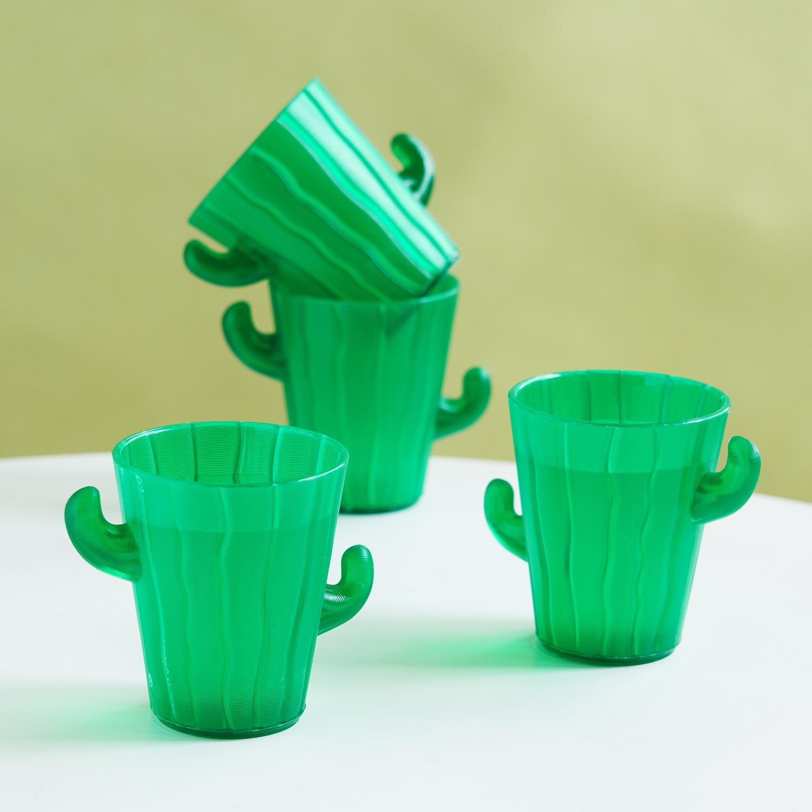 Cactus Shot Glass, Set of 4