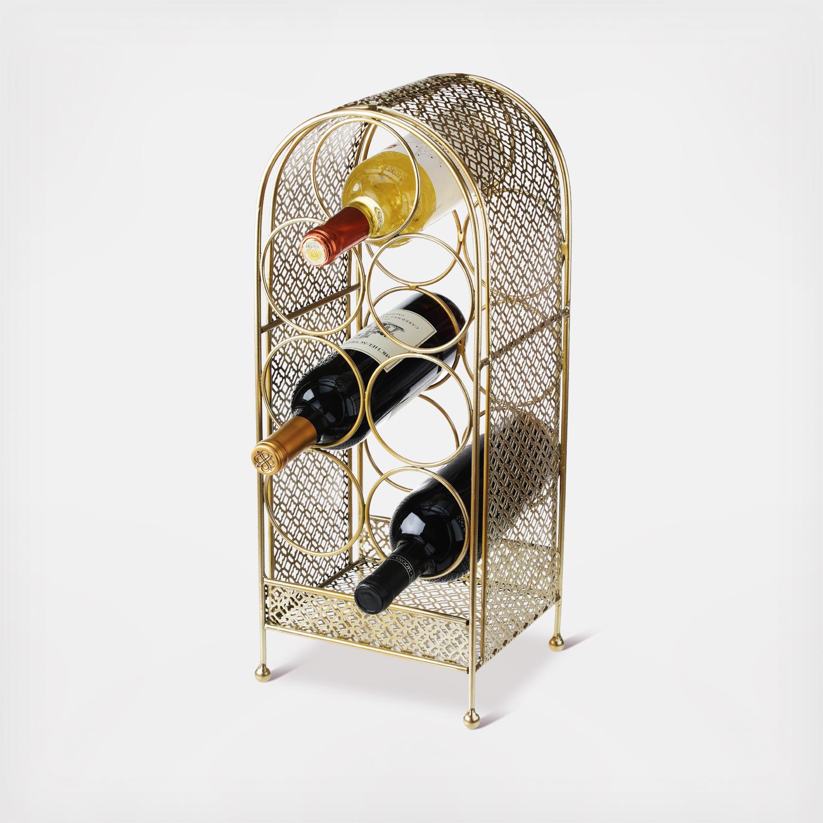 Trellis 7-Bottle Wine Rack