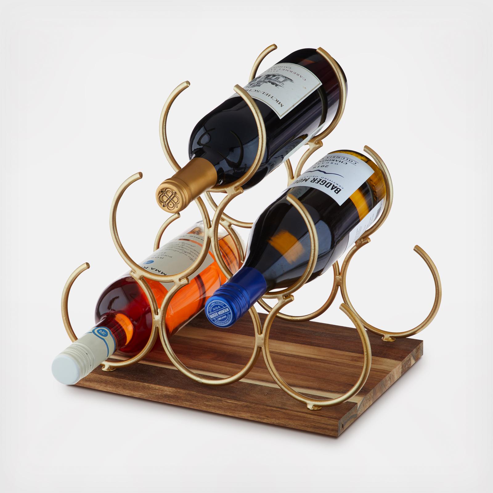 Pyramid 6-Bottle Wine Rack