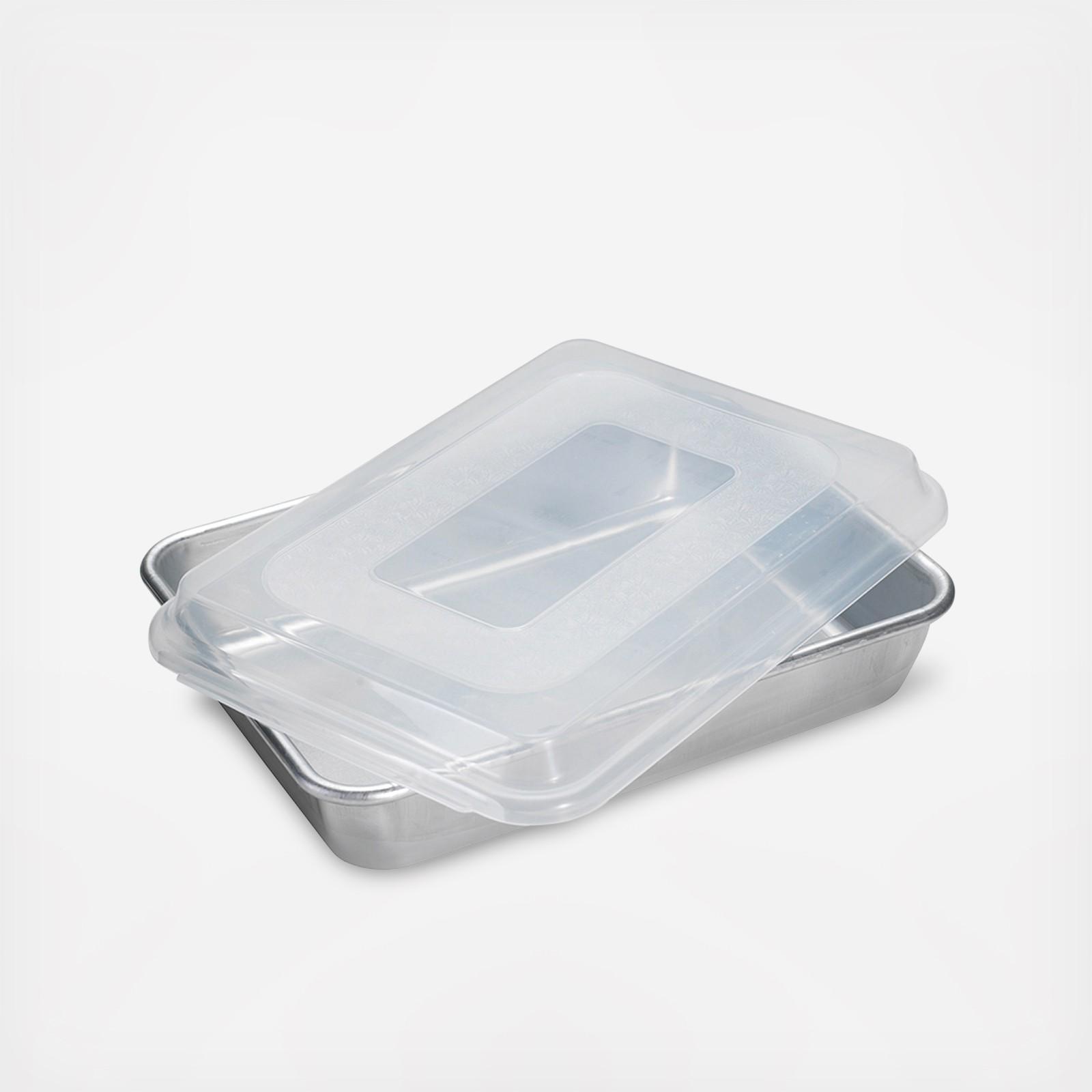 Naturals Rectangular Cake Pan with Storage Lid