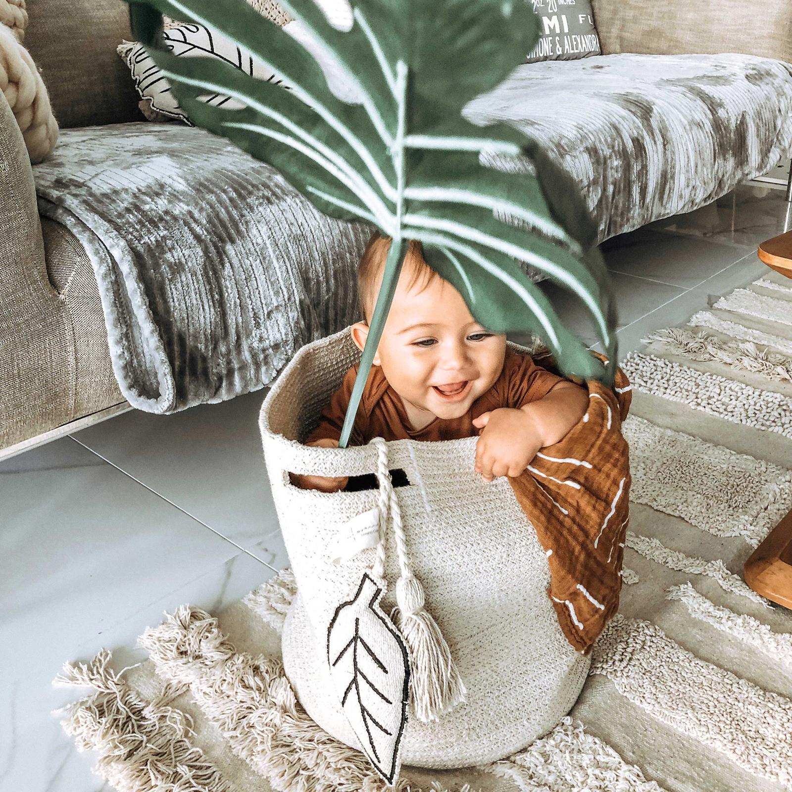 Decorative Leaf Basket
