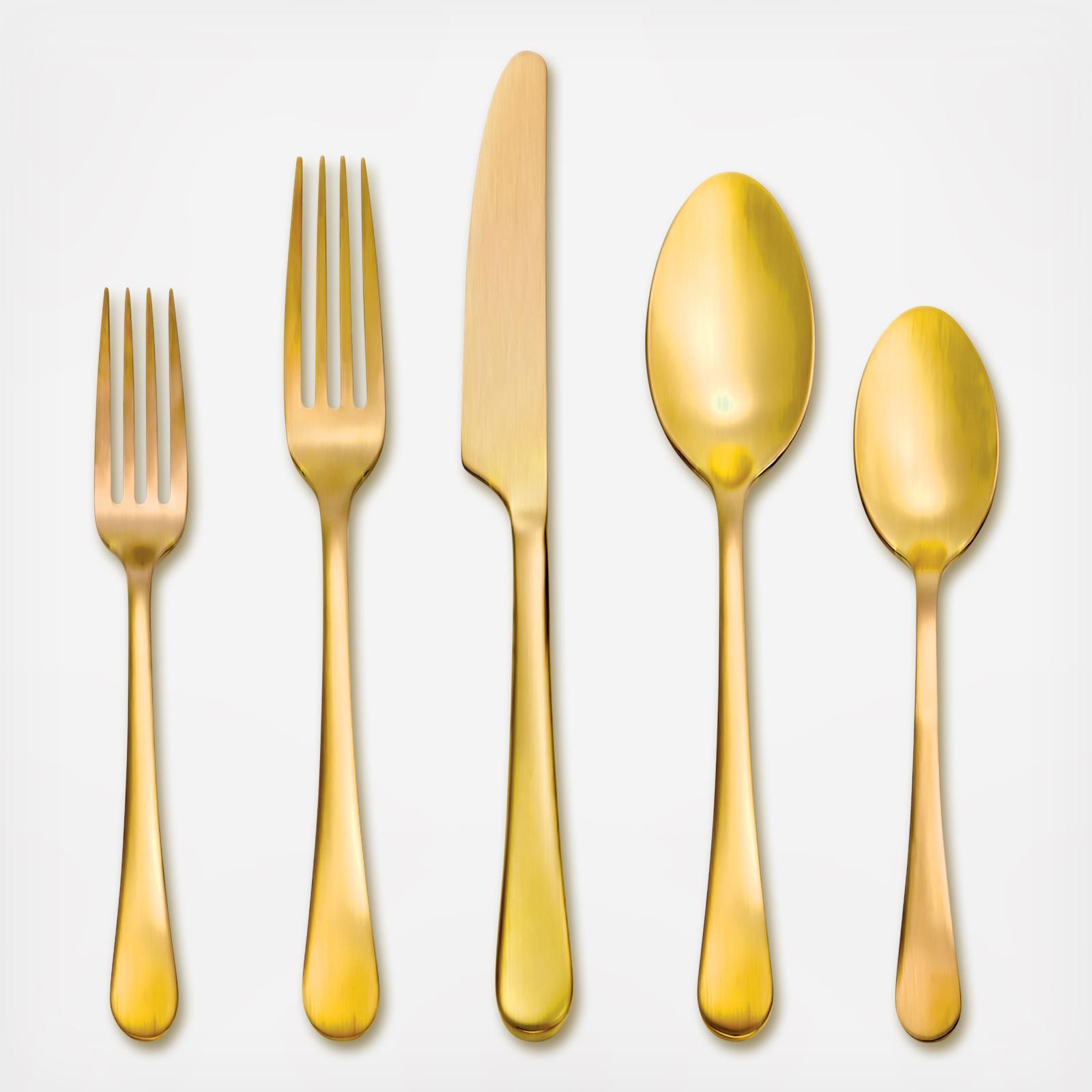 Mirabella Satin 20-Piece Flatware Set, Service for 4
