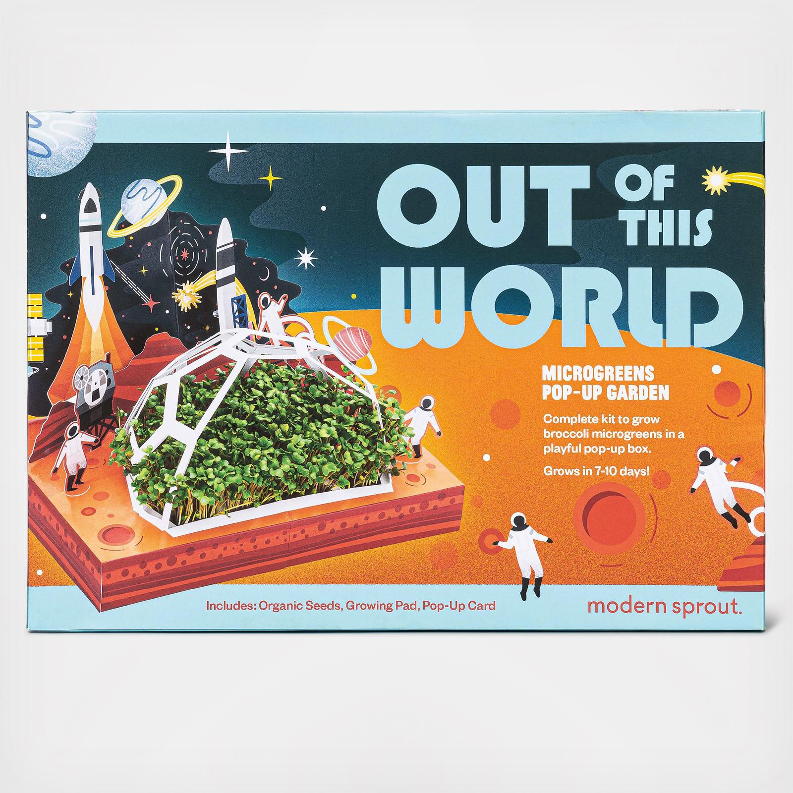 Microgreens Out of This World Pop Up Garden