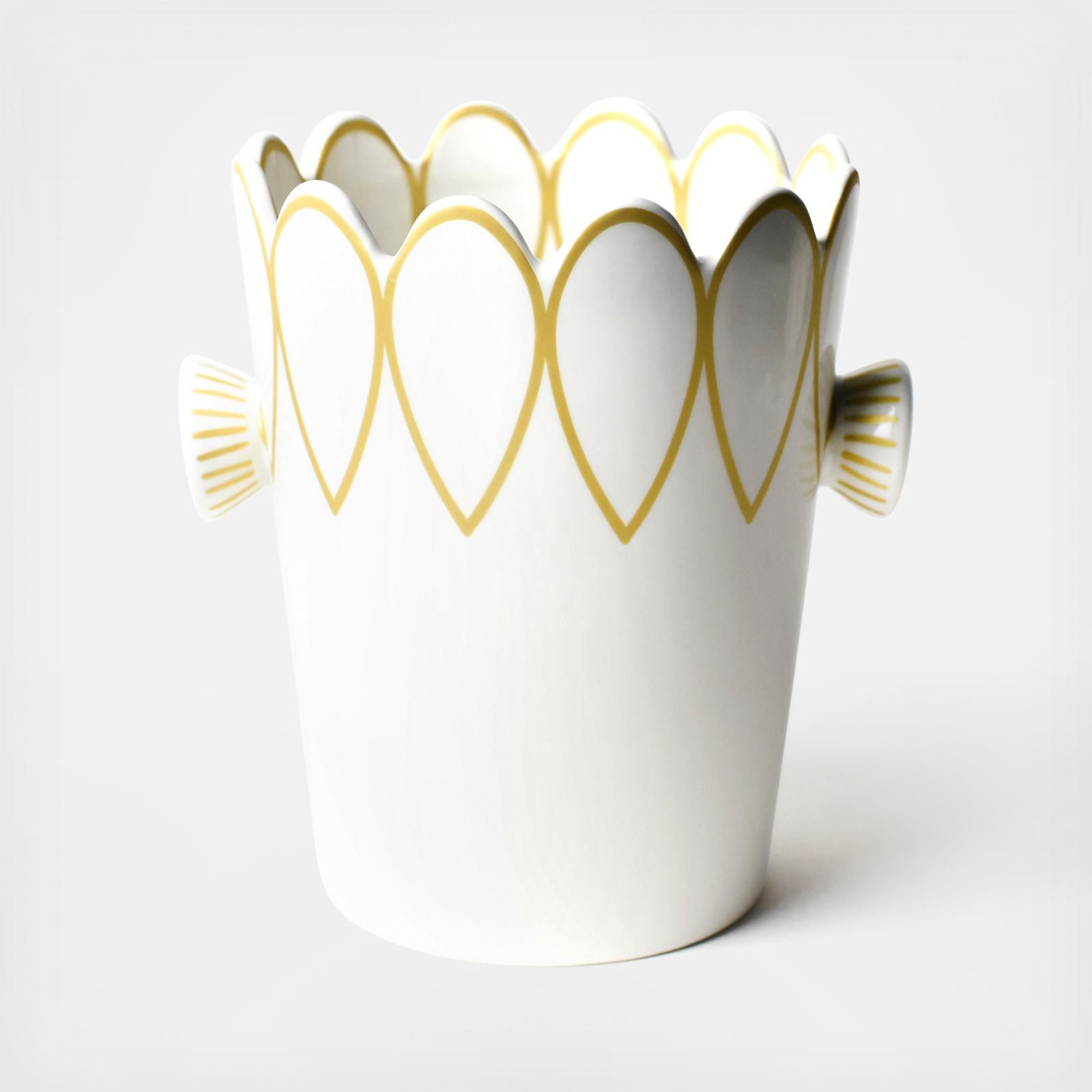 Deco Scallop Ice Bucket