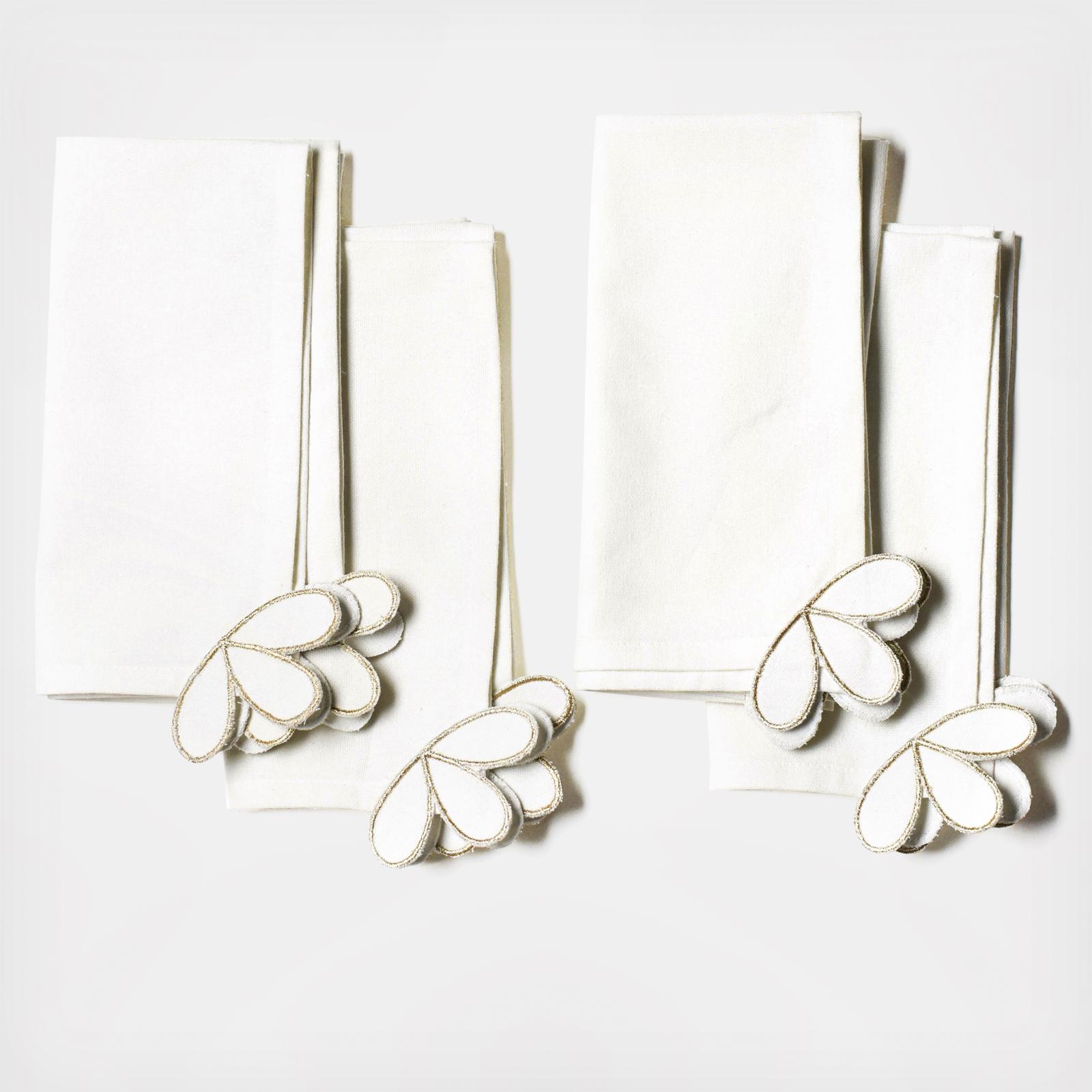Deco Corner Trim Napkin, Set of 4