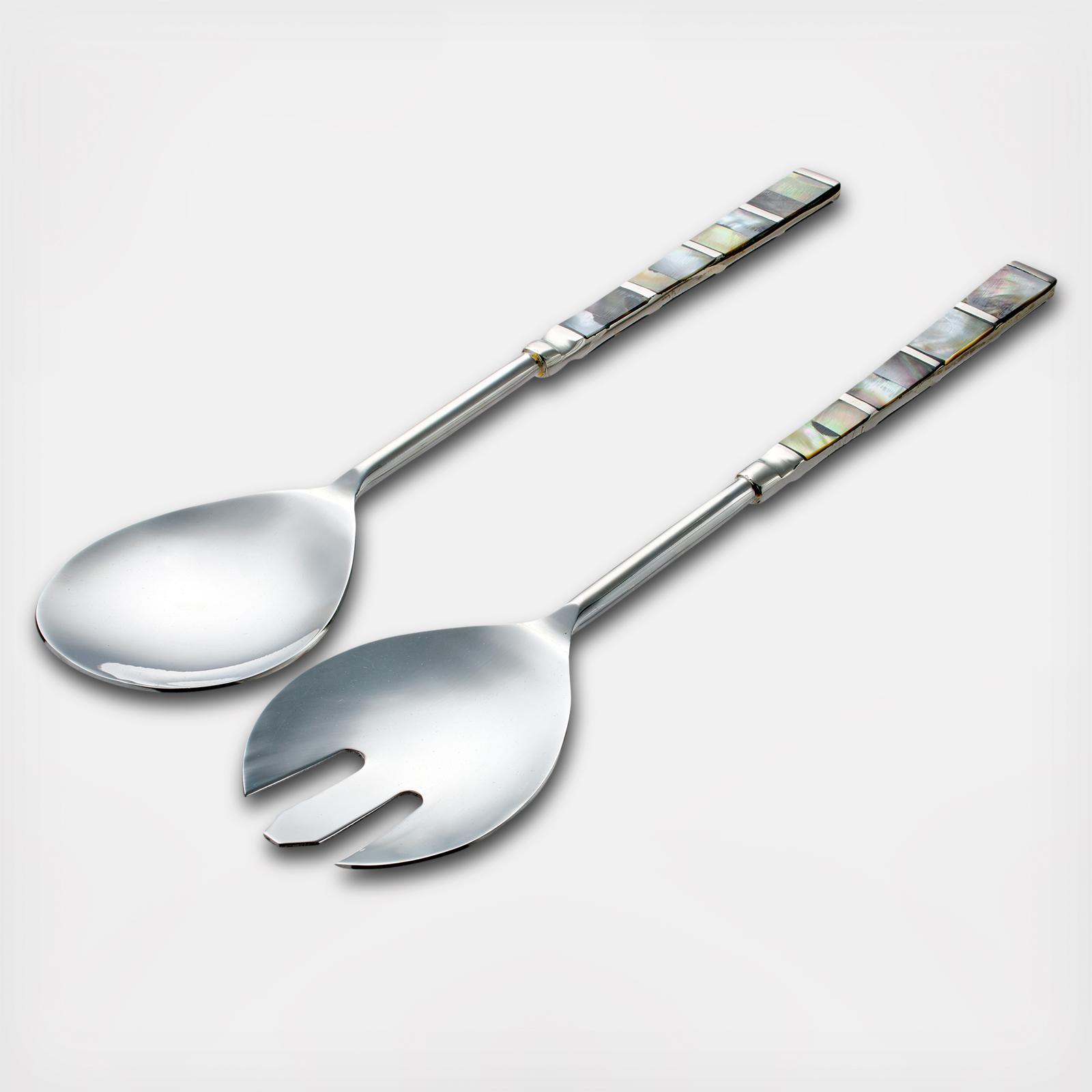 Abalon Salad Servers