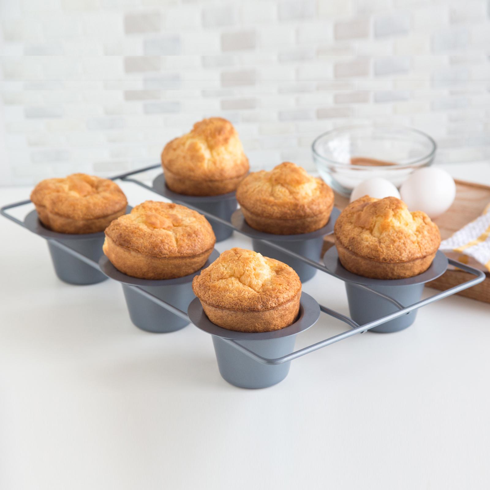 Preferred Non-Stick 6-Cups Linking Popover Pan