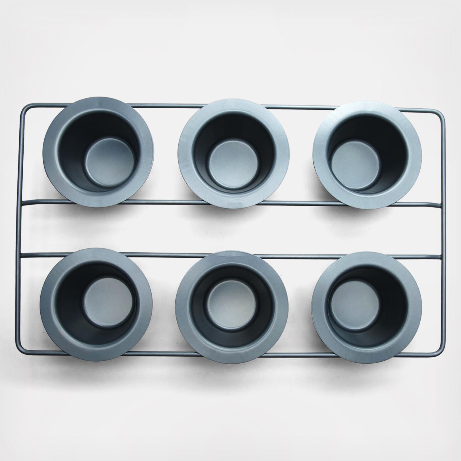 Preferred Non-Stick 6-Cups Linking Popover Pan
