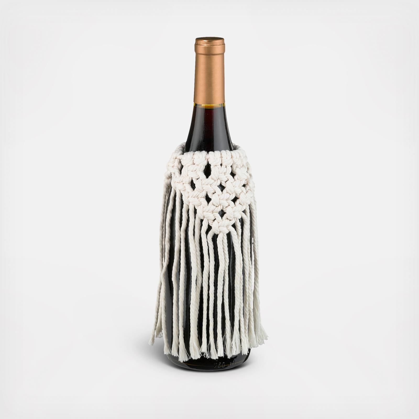 Hand Tied Macramé Bottle Cover