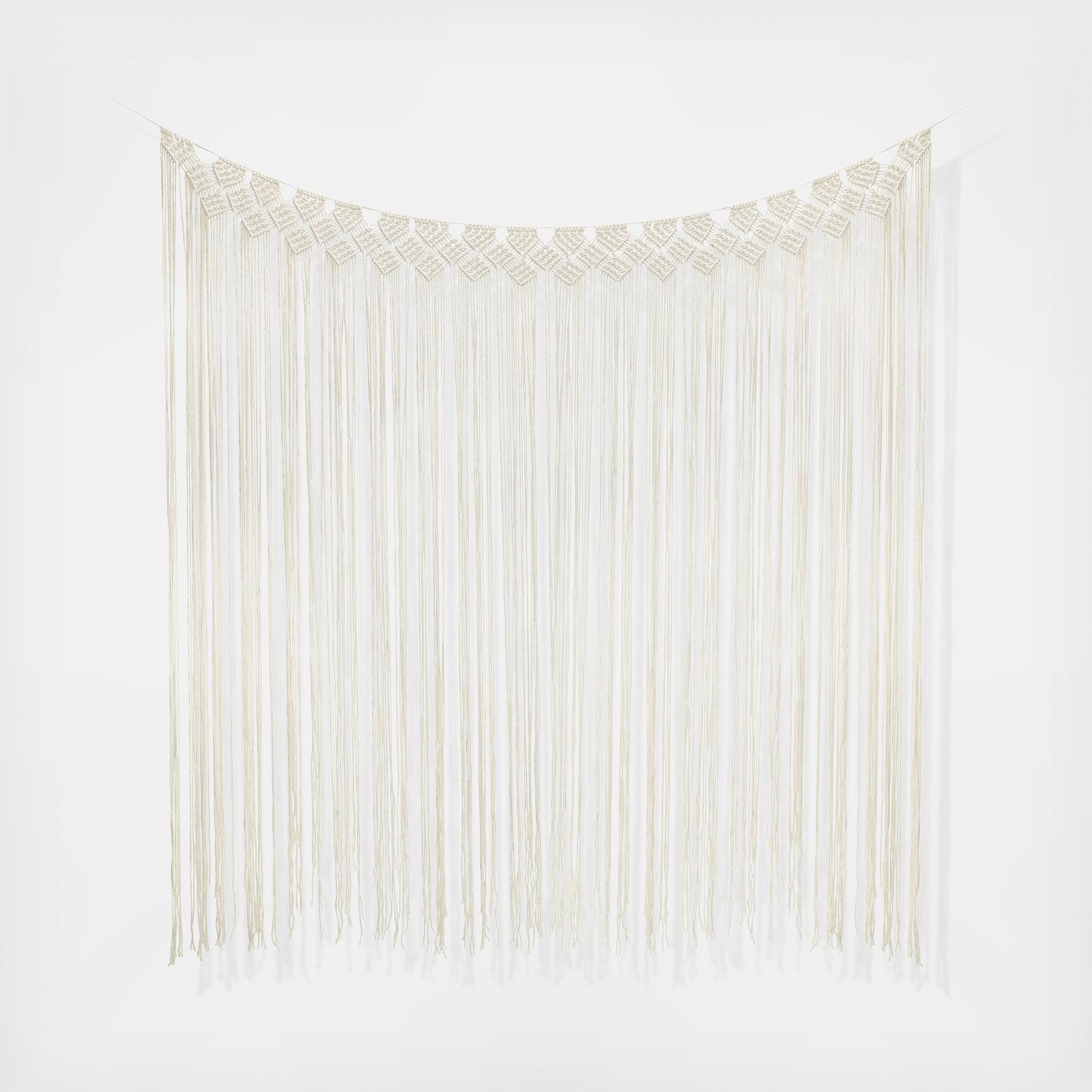 Hand Tied MacramÃ© Backdrop