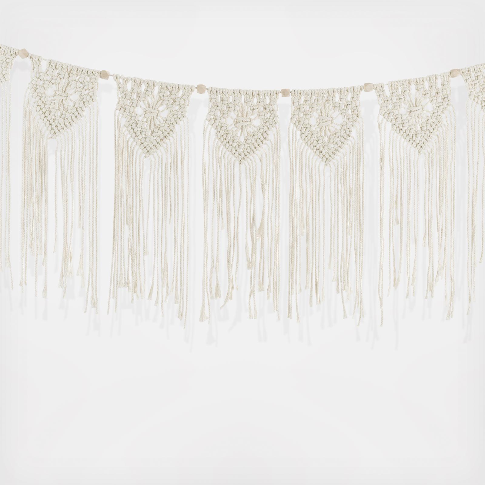 Hand Tied Macramé Bunting