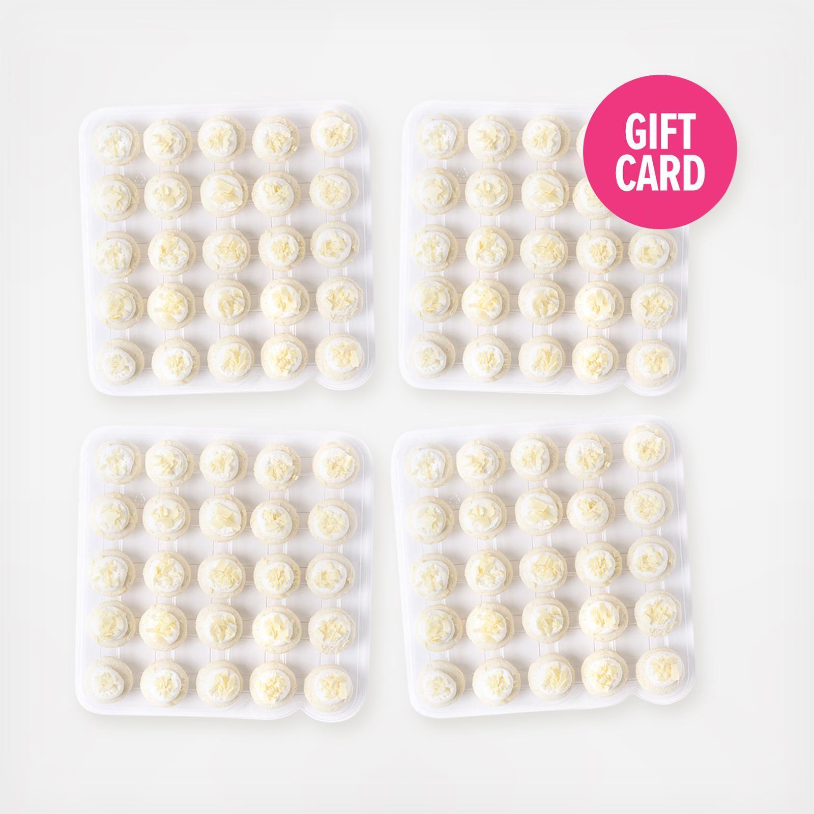 100-Pack Wedding Cupcakes Gift Card