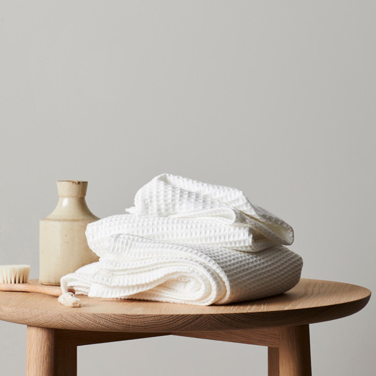 Waffle Face Towel, Set of 2