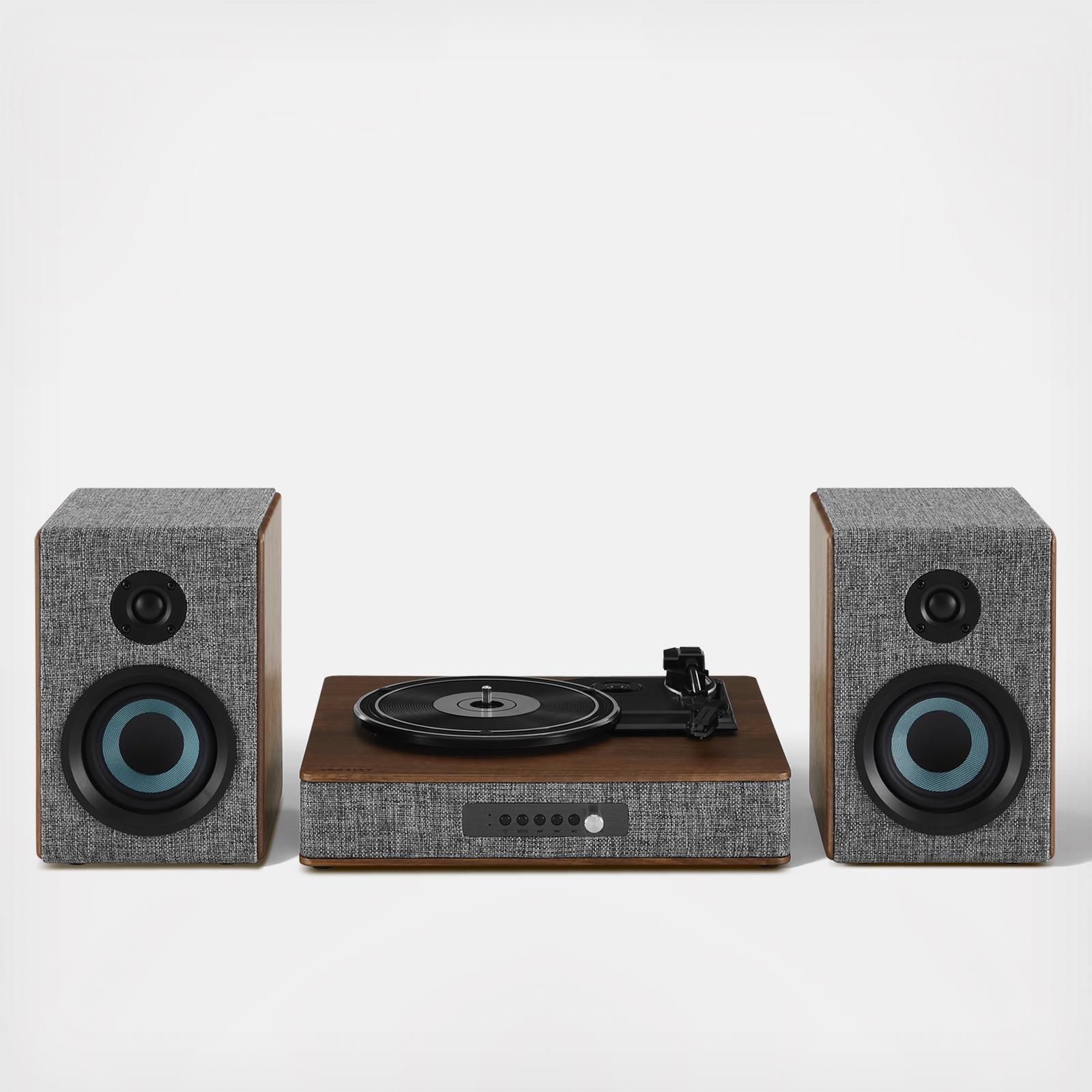Aria Record Player with Speakers