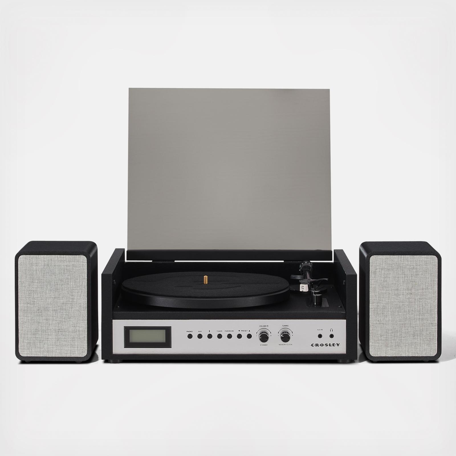 Coda Record Player with Speakers